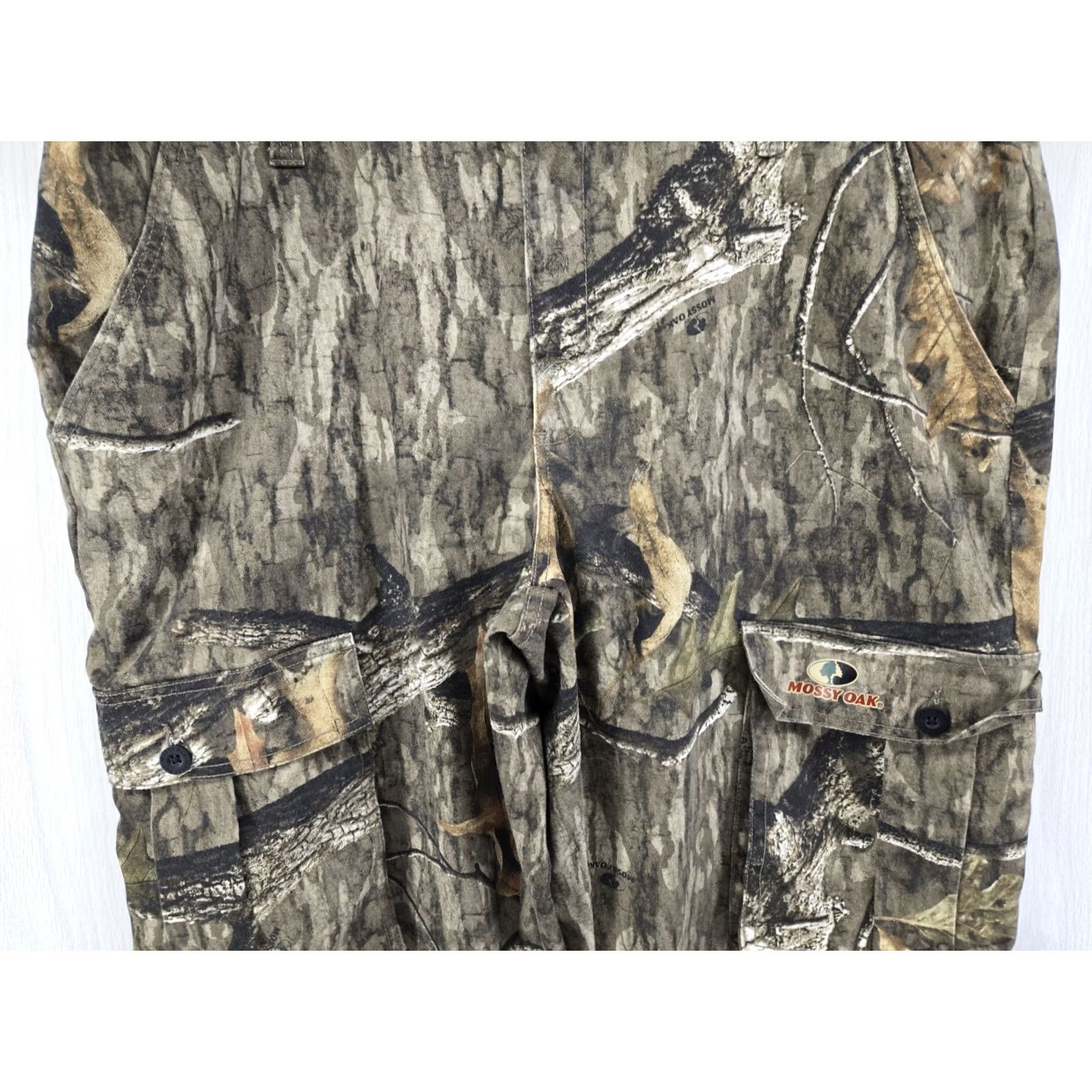 Vintage VINTAGE Mossy Oak Country Roots Camo Cargo Pants Men's XL Hunting Elastic Waist Pants Preserved? Size US 36 / EU 52 - 3 Thumbnail