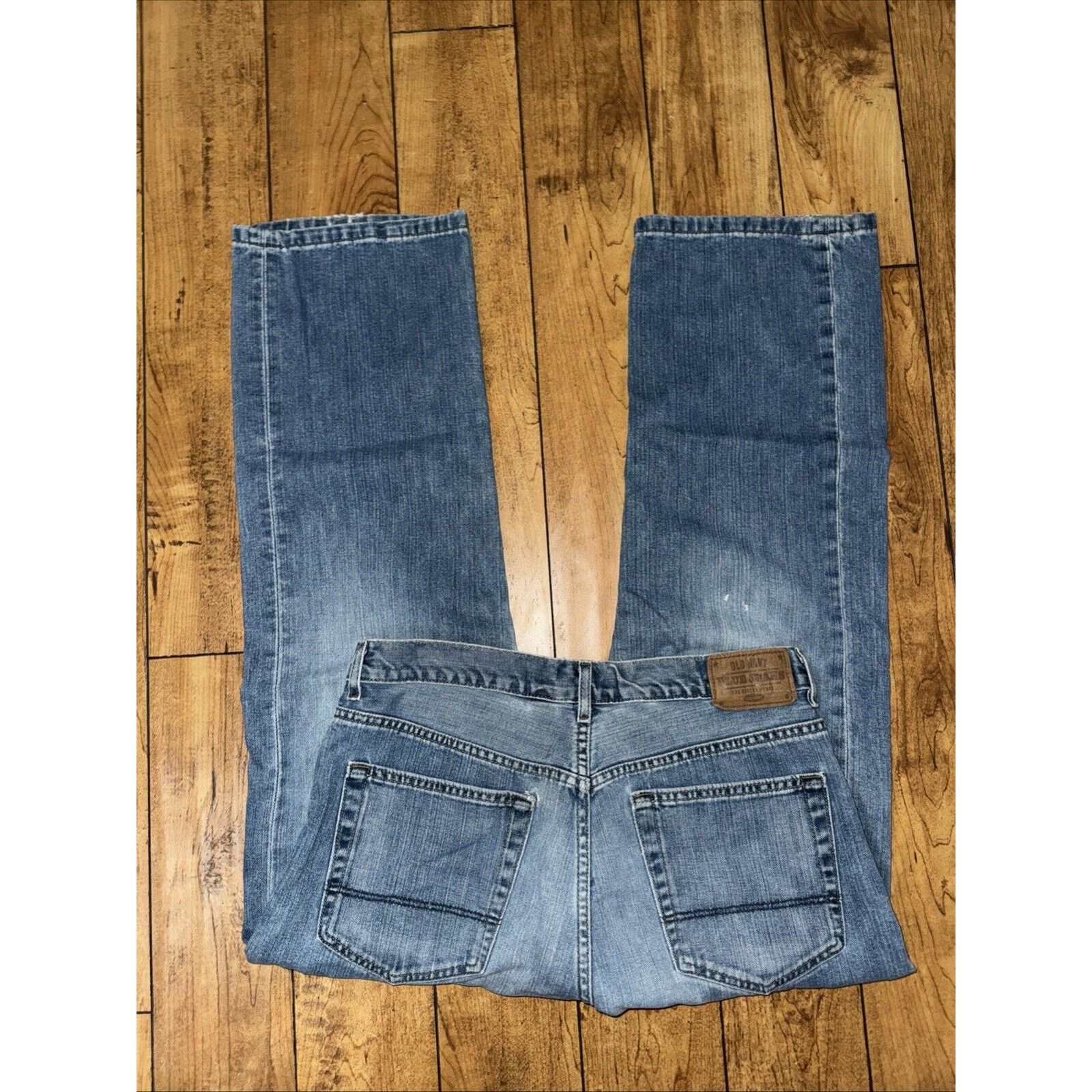 Old Navy × Vintage Vintage Old Navy Denim Jeans 34x30 Blue Made In Mexico Size US 34 / EU 50 - 6 Thumbnail