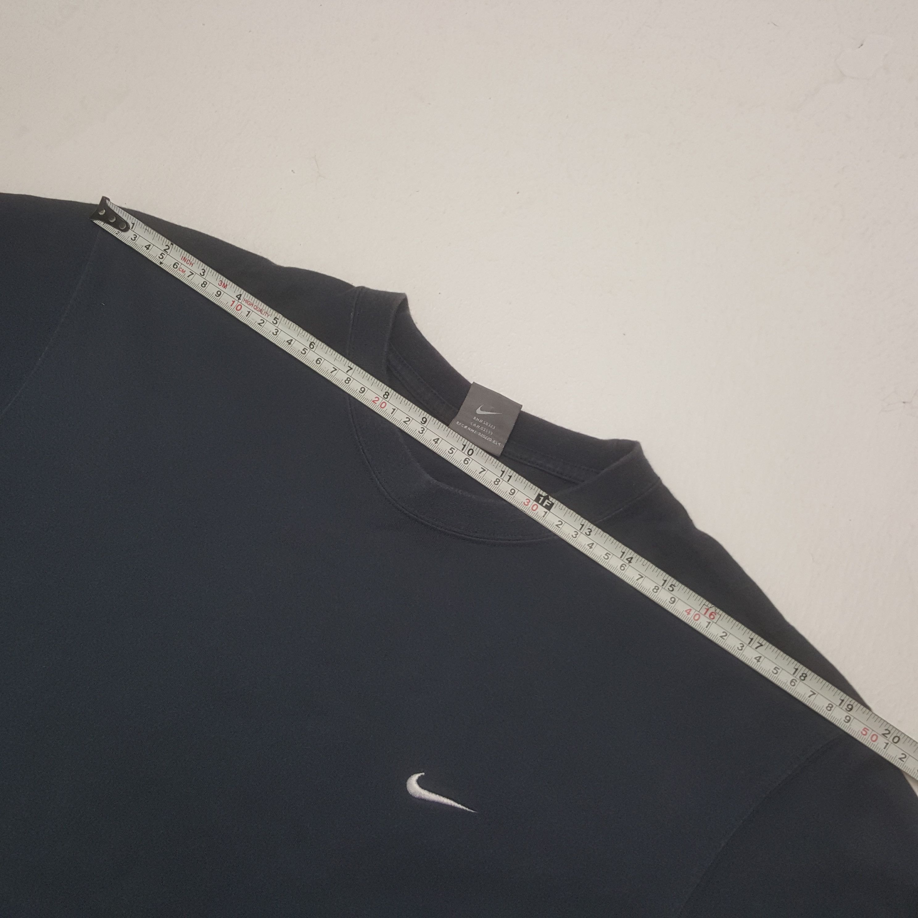 Nike × Vintage Vintage Nike Swoosh Sport Style Tshirt Size US M / EU 48-50 / 2 - 5 Thumbnail