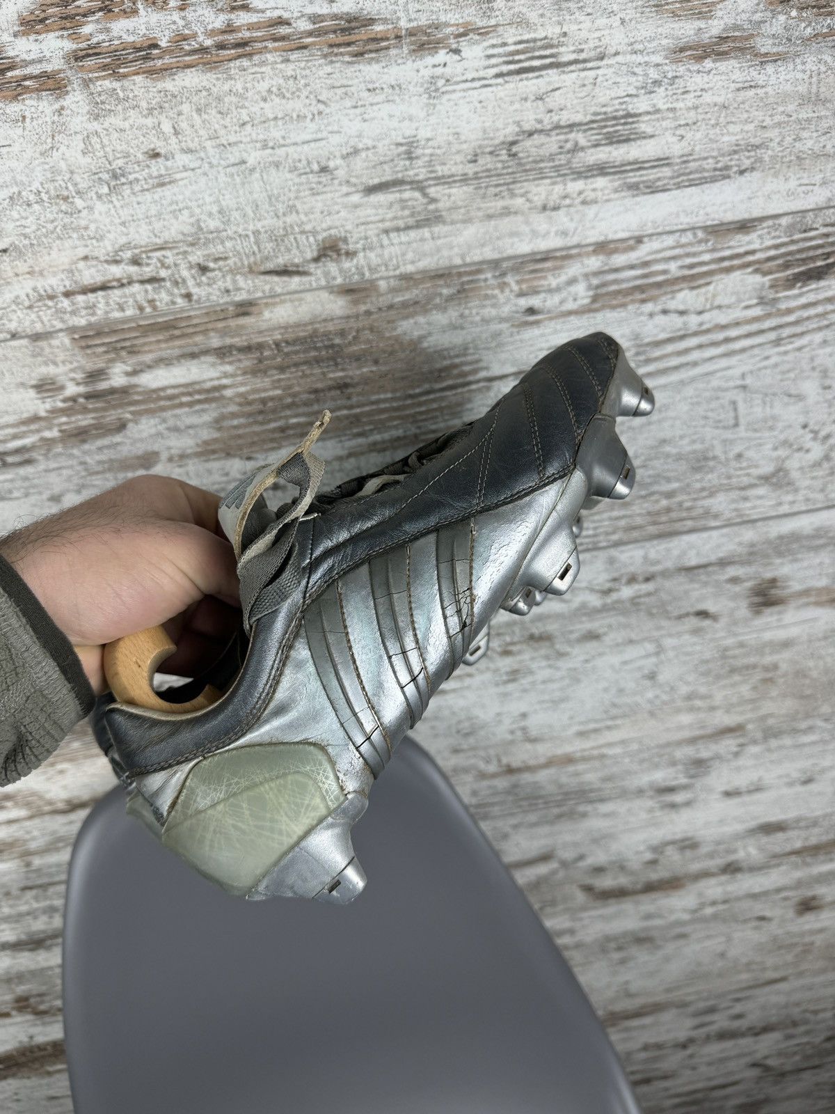 Adidas Mens Vintage Adidas Predator soccer boots sneakers rare Size US 9 / EU 42 - 15 Thumbnail