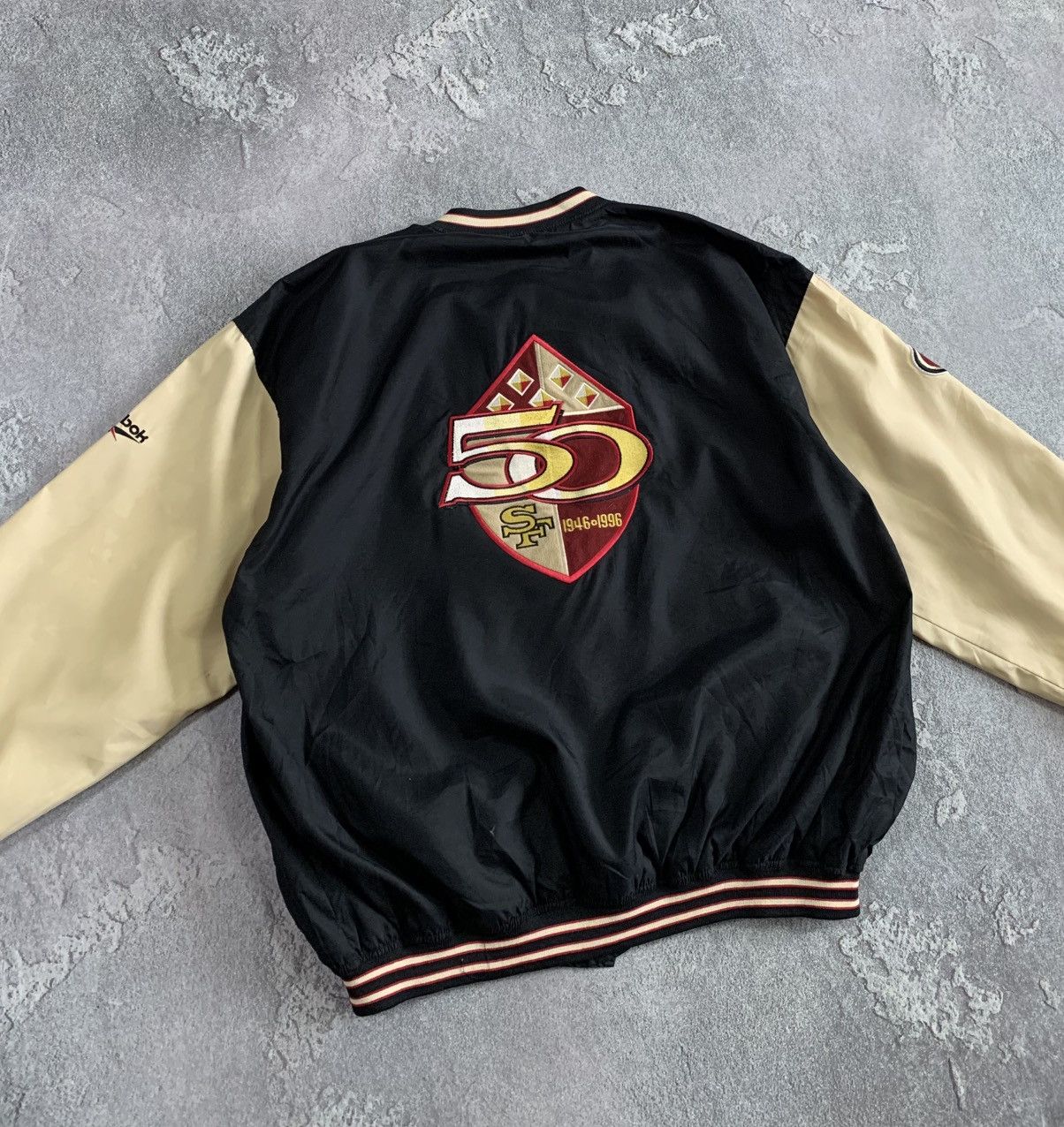 Reebok Reebok San Francisco 49ers 50th Anniversary Men Jacket sz XL Size US XL / EU 56 / 4 - 13 Thumbnail