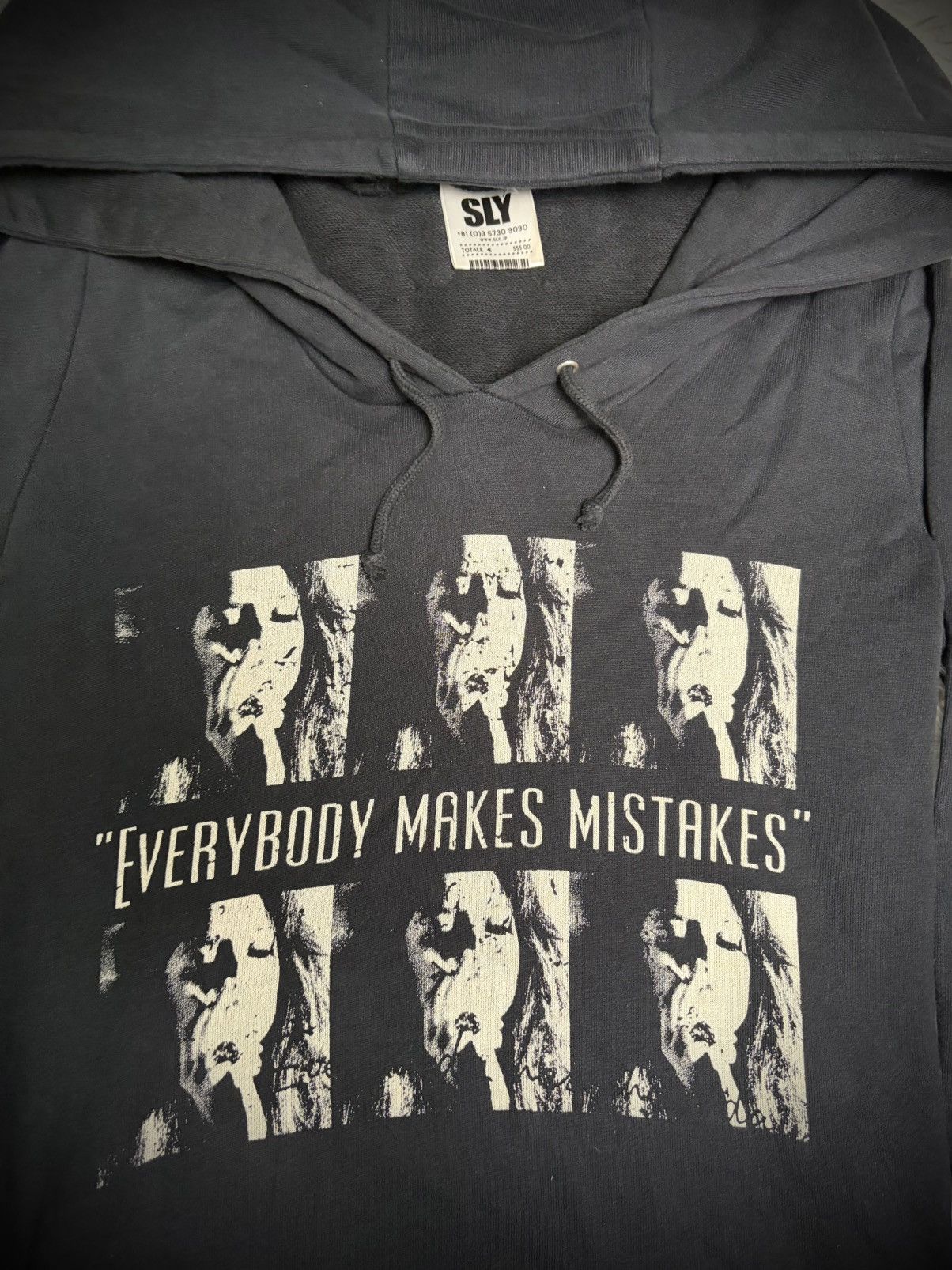 Hysteric Glamour Rare Sly Japan “Everybody Makes Mistakes” long hoodie vkei Size US M / EU 48-50 / 2 - 2 Thumbnail