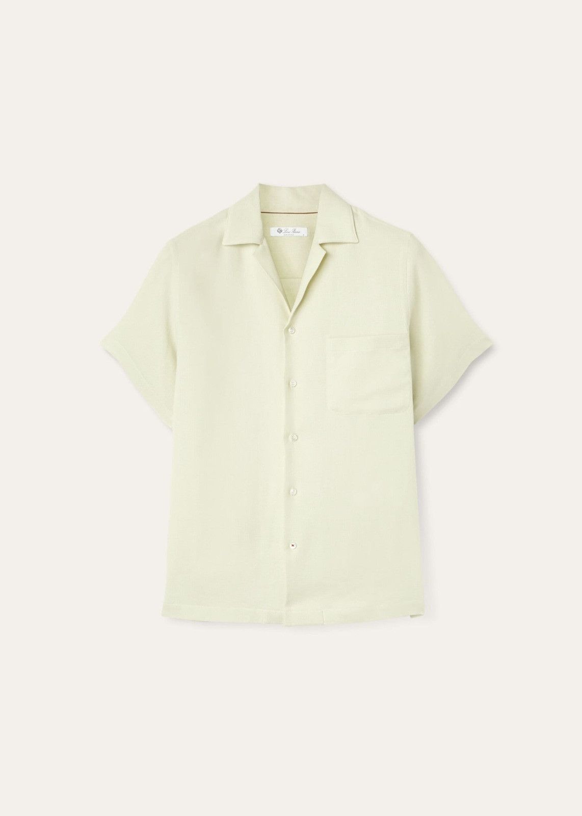 Loro Piana o1srvl11e0325 FAO0339 Cotton Shirt in Cream Size US L / EU 52-54 / 3 - 1 Thumbnail