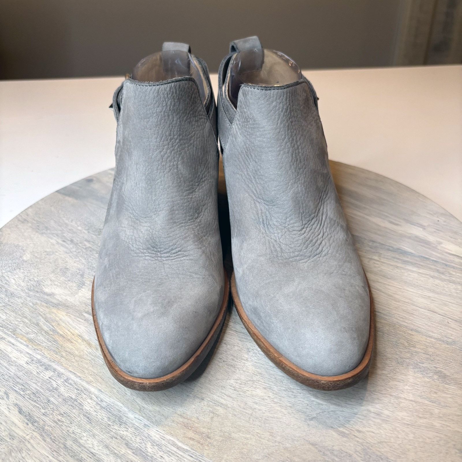 Rag & Bone Rag & Bone Sullivan Women's Grey Leather Boots Shoes Size 8 Size US 8 / IT 38 - 4 Thumbnail
