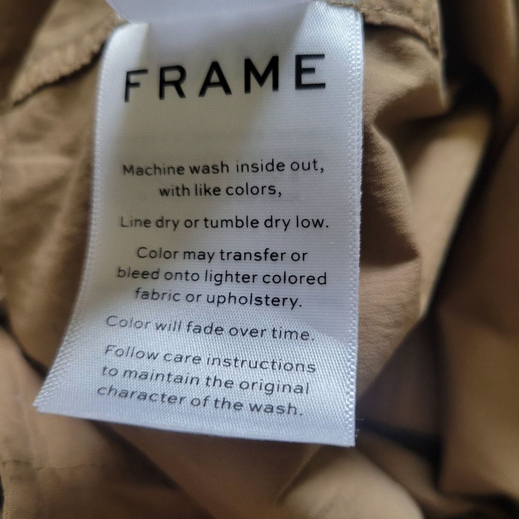 Frame Frame Women's Pants Tan Size 4 Casual Pleat Pant High Rise Size 27" / US 4 / IT 40 - 11 Thumbnail