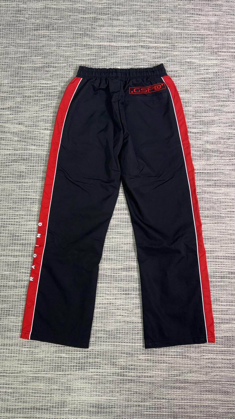 Godspeed Godspeed Black/Red GRC Men's Track Pants Size US 32 / EU 48 - 3 Thumbnail