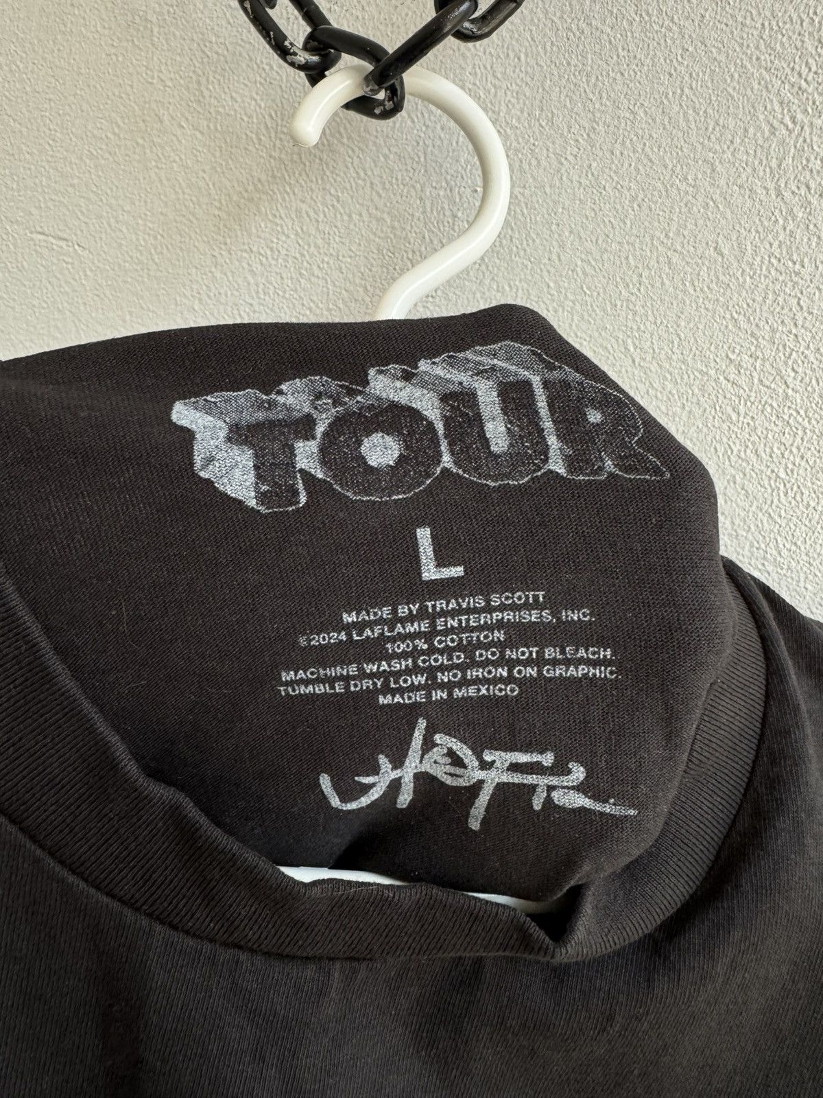 Travis Scott Travis Scott Utopia Circus Maximus Delresto Echoes tour tee Size US L / EU 52-54 / 3 - 10 Thumbnail