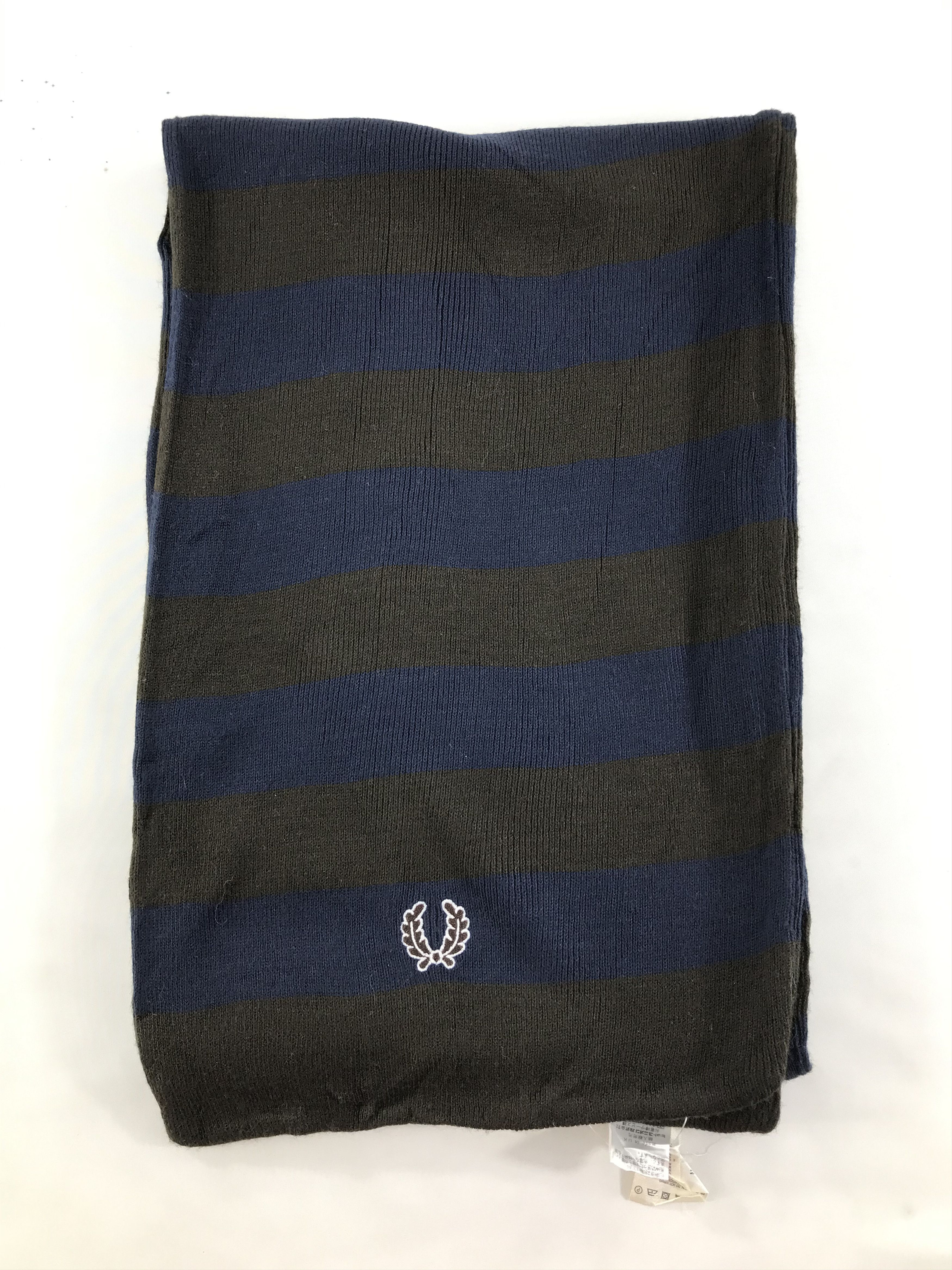 Fred Perry Vintage Fred Perry Scarf/Muffler/Neckwear MF1012 Size ONE SIZE - 2 Thumbnail