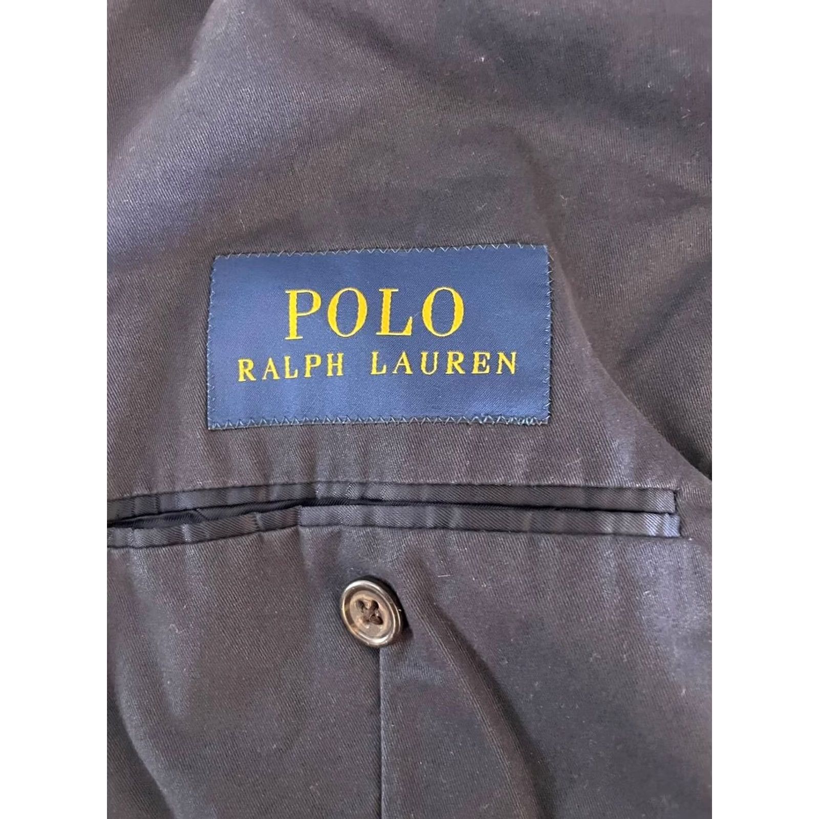 Polo Ralph Lauren Polo Ralph Lauren Womens Blazer Jacket Size 40 Blue Cotton Long Sleeve Button Size S / US 4 / IT 40 - 3 Thumbnail