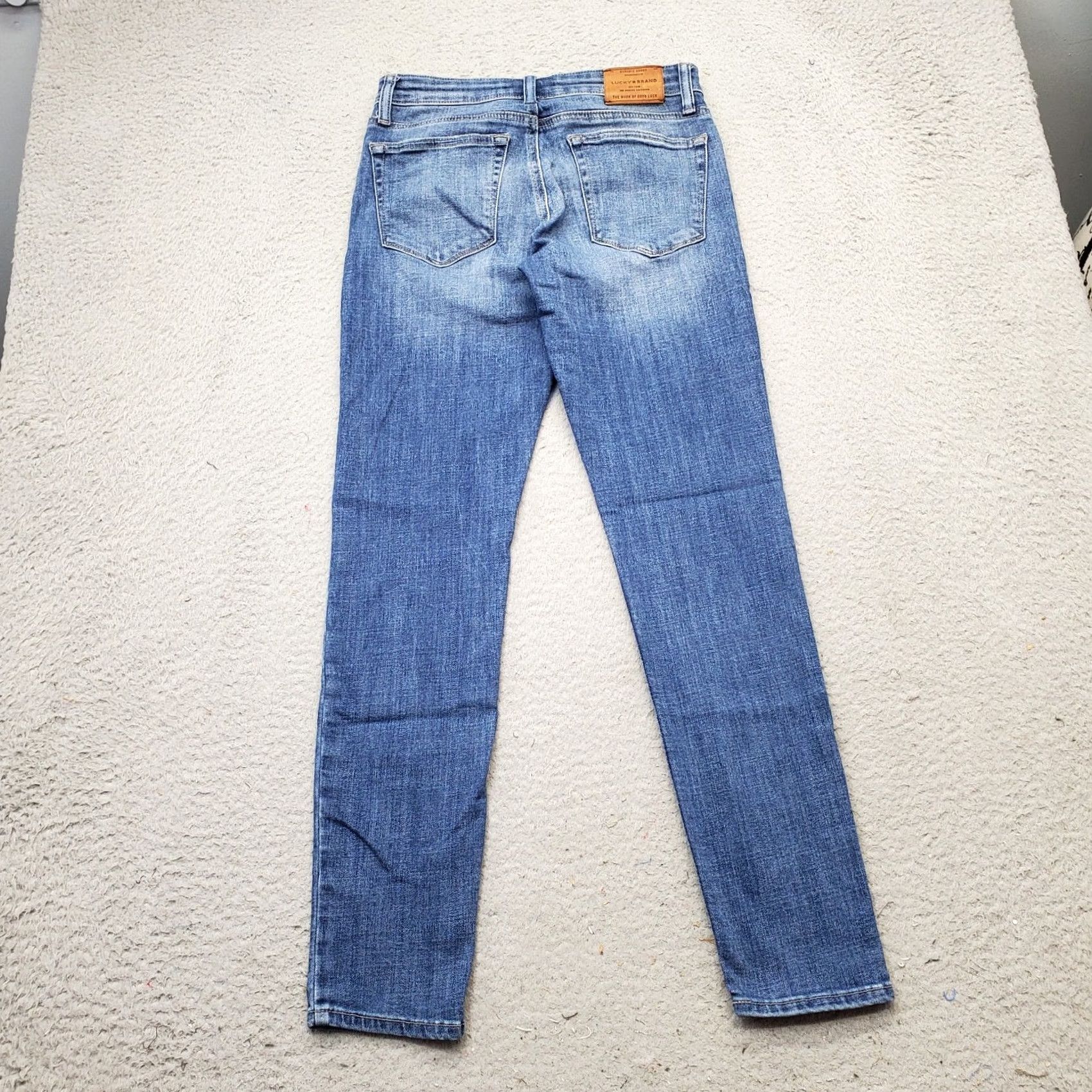 Lucky Brand Lucky Brand Stella Skinny Jeans Women’s 4/27 Blue Denim 5-Pocket Design Jeans Color Blue Women Size 27" / US 4 / IT 40 - 2 Thumbnail