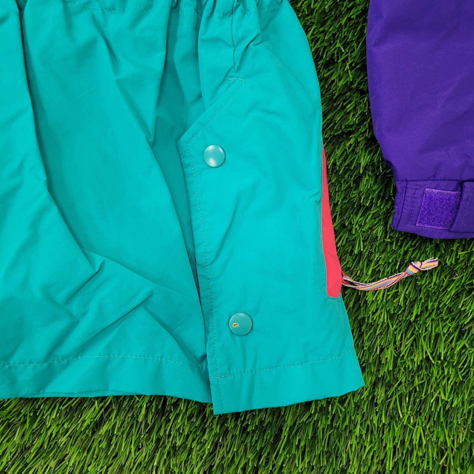 Woolrich Woolen Mills VTG Woolrich Sea-Jade Anorak Womens Medium Sigmet-Gear Nylon Size M / US 6-8 / IT 42-44 - 4 Thumbnail