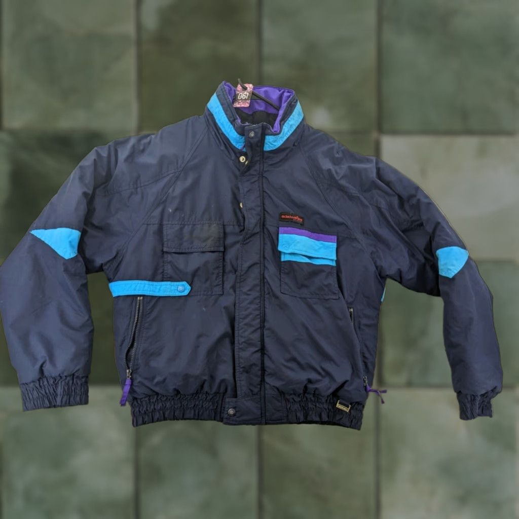 Vintage Premium Vintage Edelweiss Mens Large 80s Ski Winter Coat Authentic Retro Warm Outerwear Size US L / EU 52-54 / 3 - 1 Thumbnail