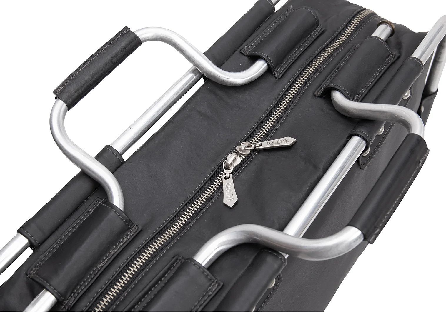 Jean Paul Gaultier Metal Frame Briefcase in Black Size ONE SIZE - 9 Thumbnail