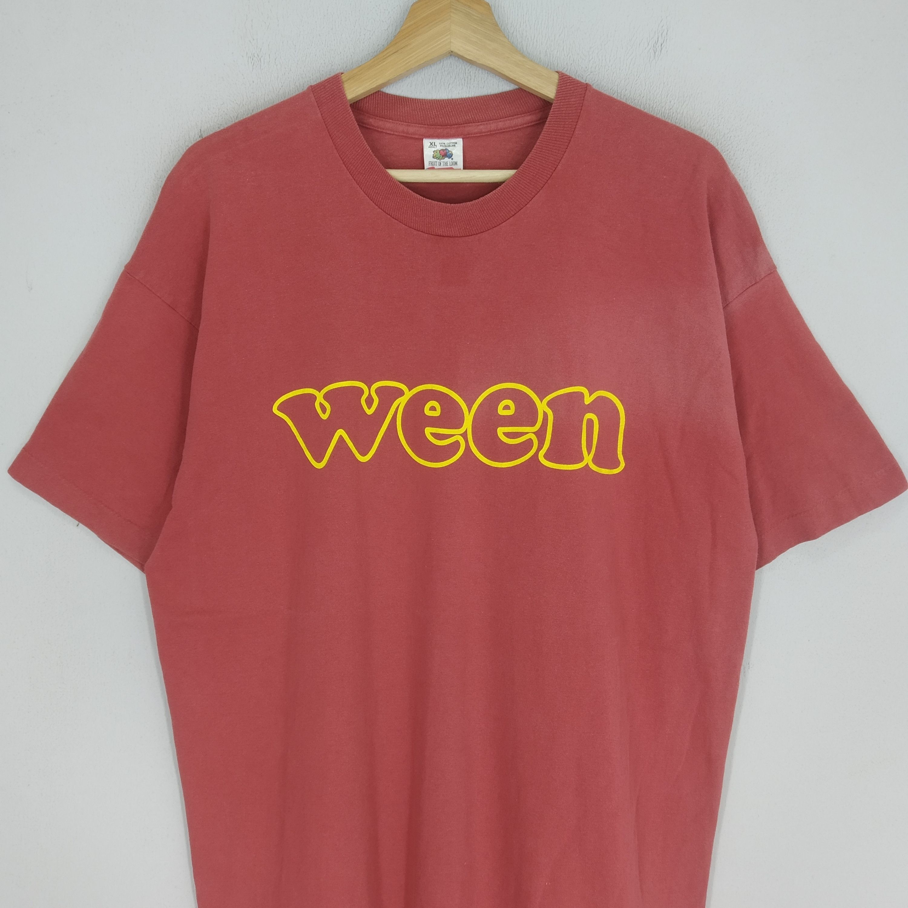 Band Tees × Vintage Vintage 90's Ween American Rock Chocolate And Cheese Album Size US XL / EU 56 / 4 - 3 Thumbnail