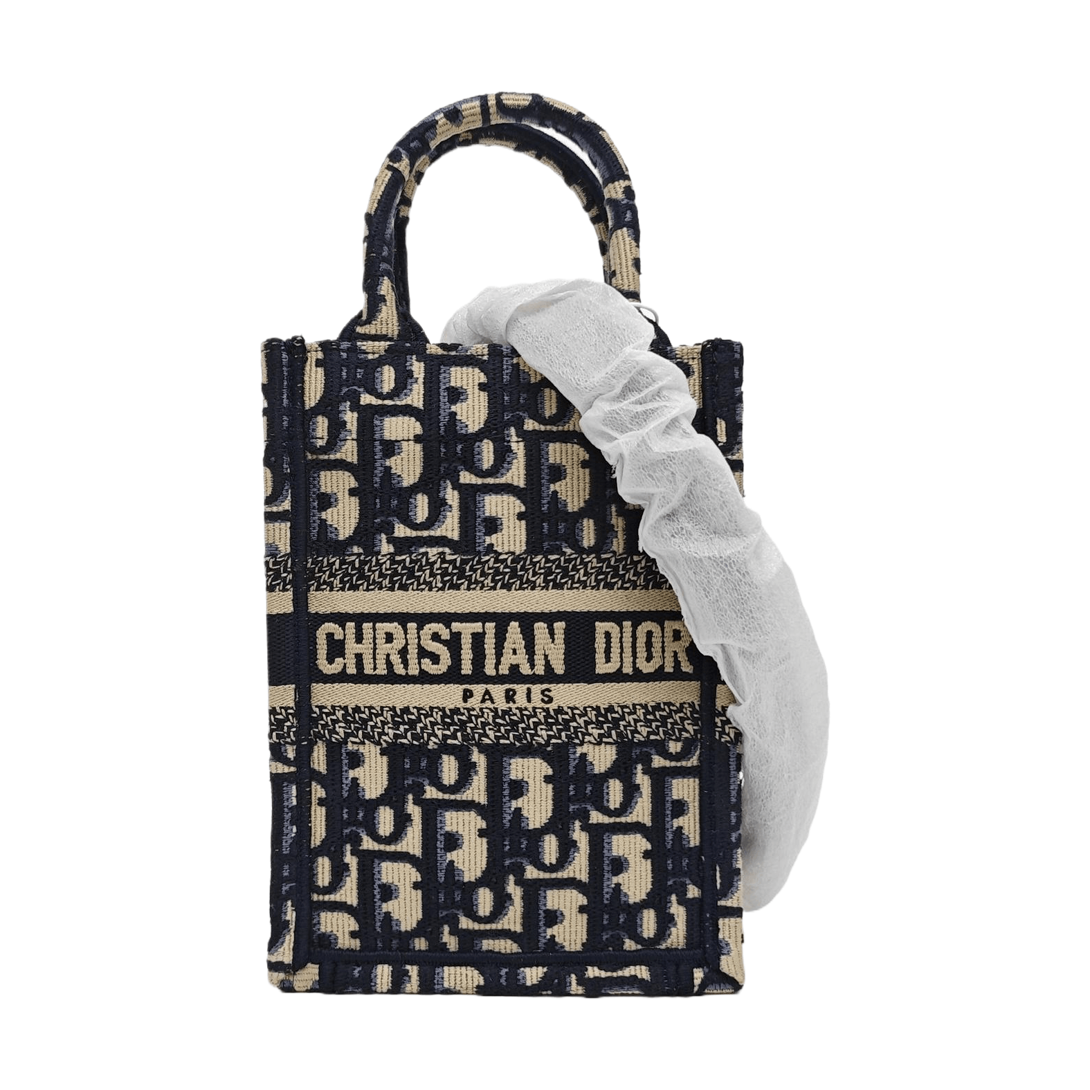 Dior Dior Oblique Jacquard Book Tote Mini Bag Size ONE SIZE - 1 Thumbnail