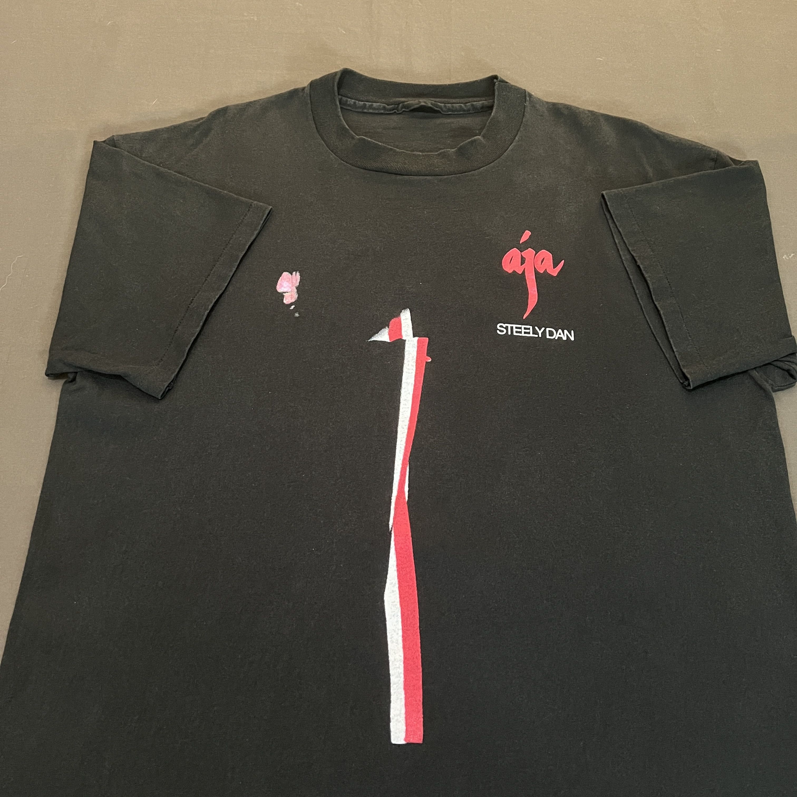 Band Tees Vintage 90s 1993 Steely Dan aja Promo Tour Tee Single stitch Size US L / EU 52-54 / 3 - 3 Thumbnail