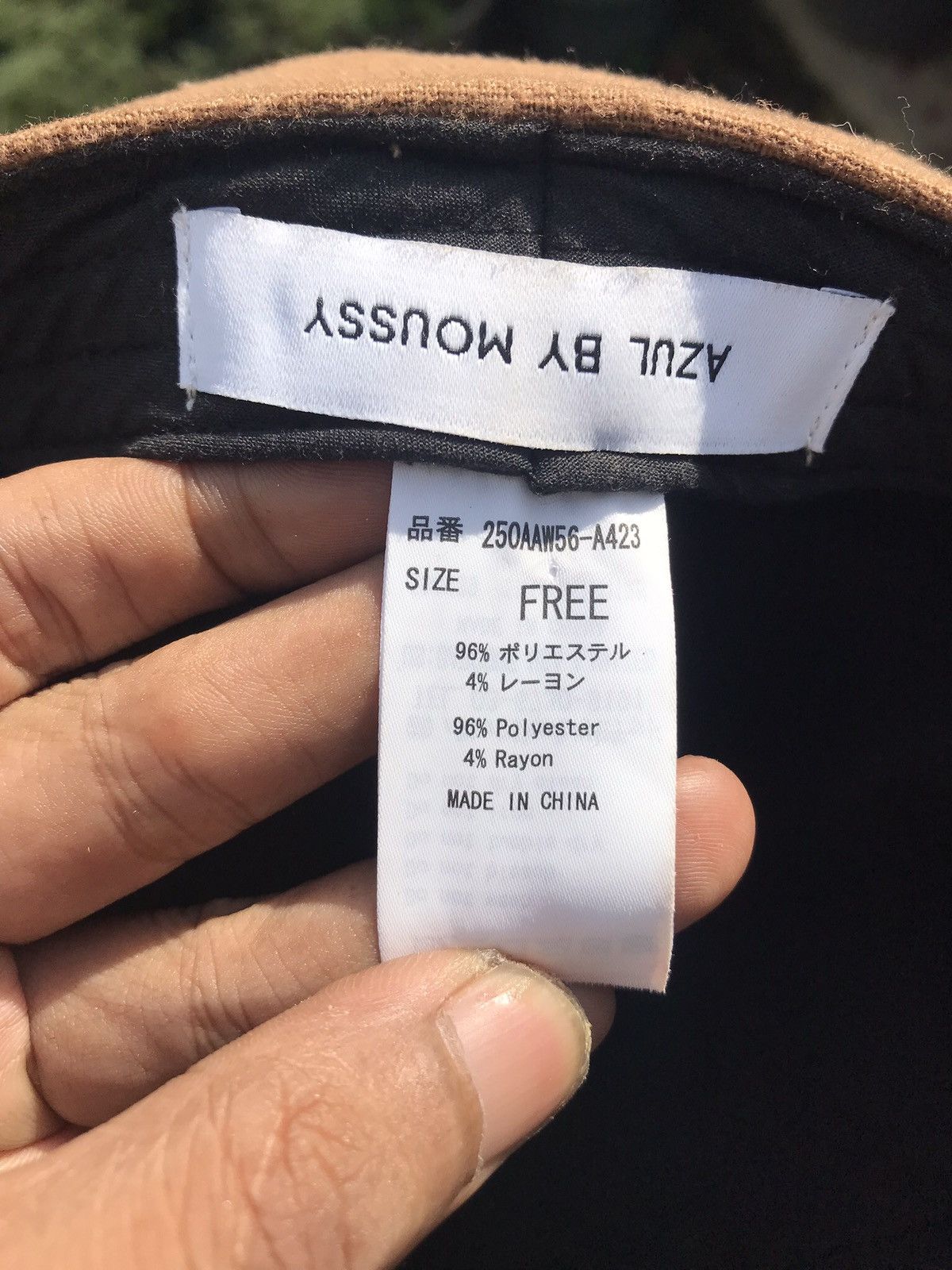 MOUSSY BAKER BOY MILITARY HAT CAP BY AZUL MOUSSY 🇯🇵 Size ONE SIZE - 8 Thumbnail