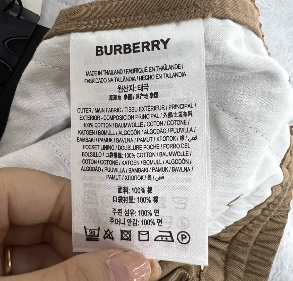 Burberry Burberry Camel Pocket Cargo Pants J41 Size US 34 / EU 50 - 4 Thumbnail