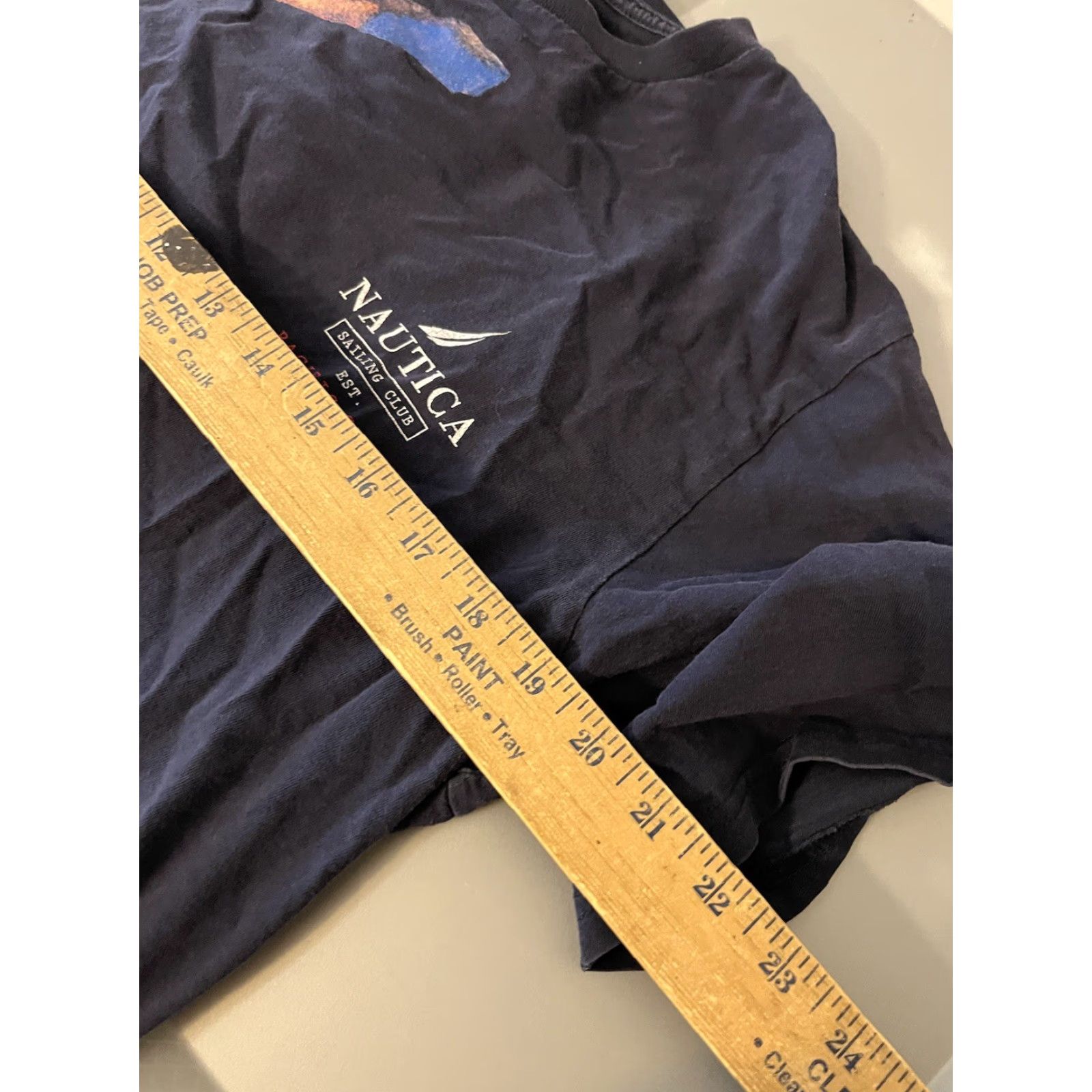 Nautica Nautica T Shirt Mens Size Large Blue Logo Graphic Crew Neck Tee Big Size US L / EU 52-54 / 3 - 5 Thumbnail