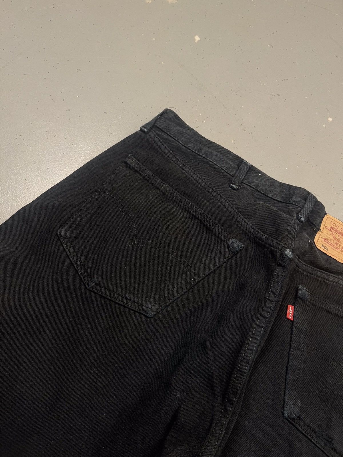 Levi's Vintage Levi’s Strauss & co paper tag 501 baggy denim Size US 42 / EU 58 - 13 Thumbnail