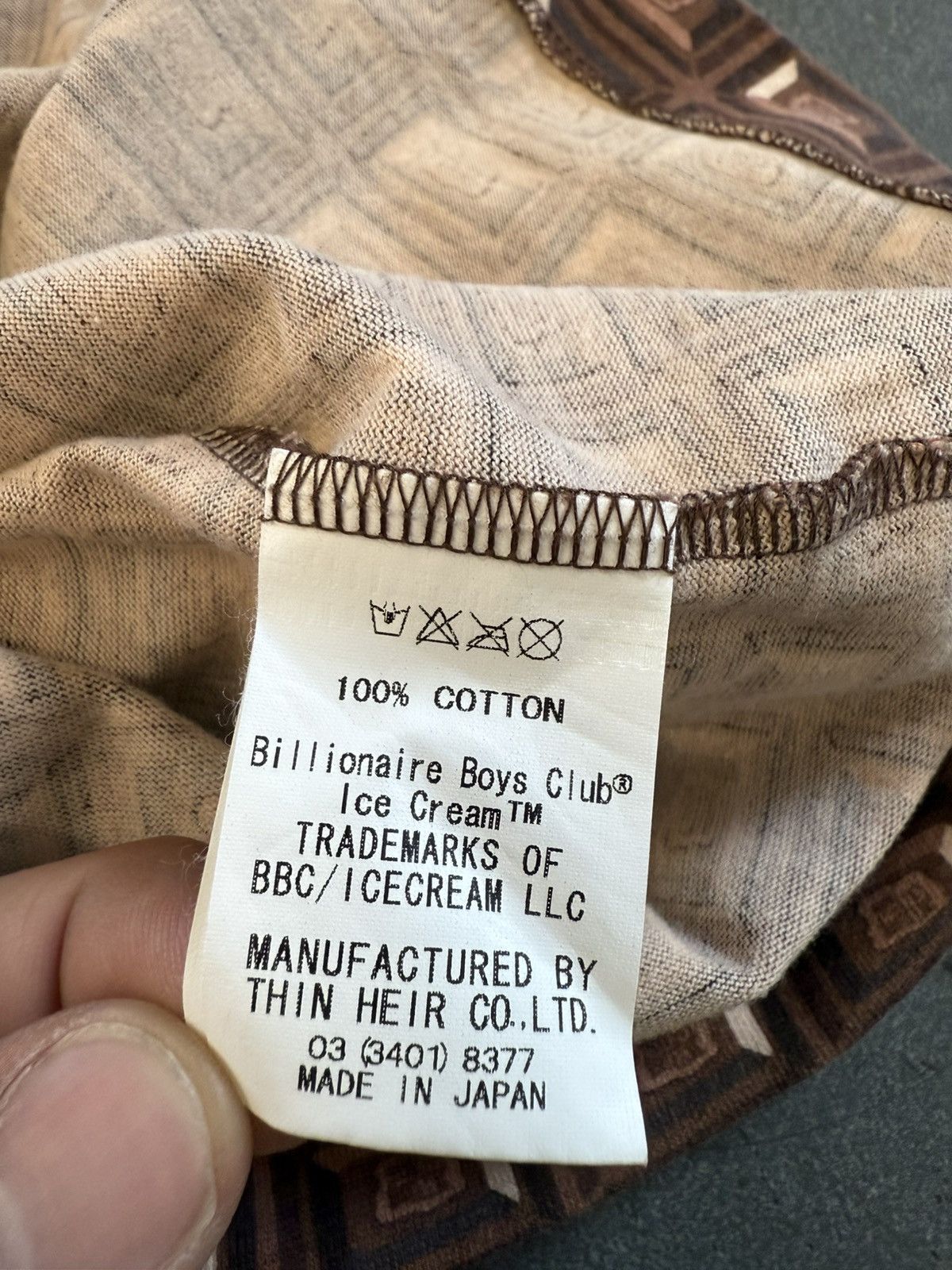 Billionaire Boys Club Vintage Billionaire Boys Club All Over Chocolate Tee Size US XL / EU 56 / 4 - 8 Thumbnail