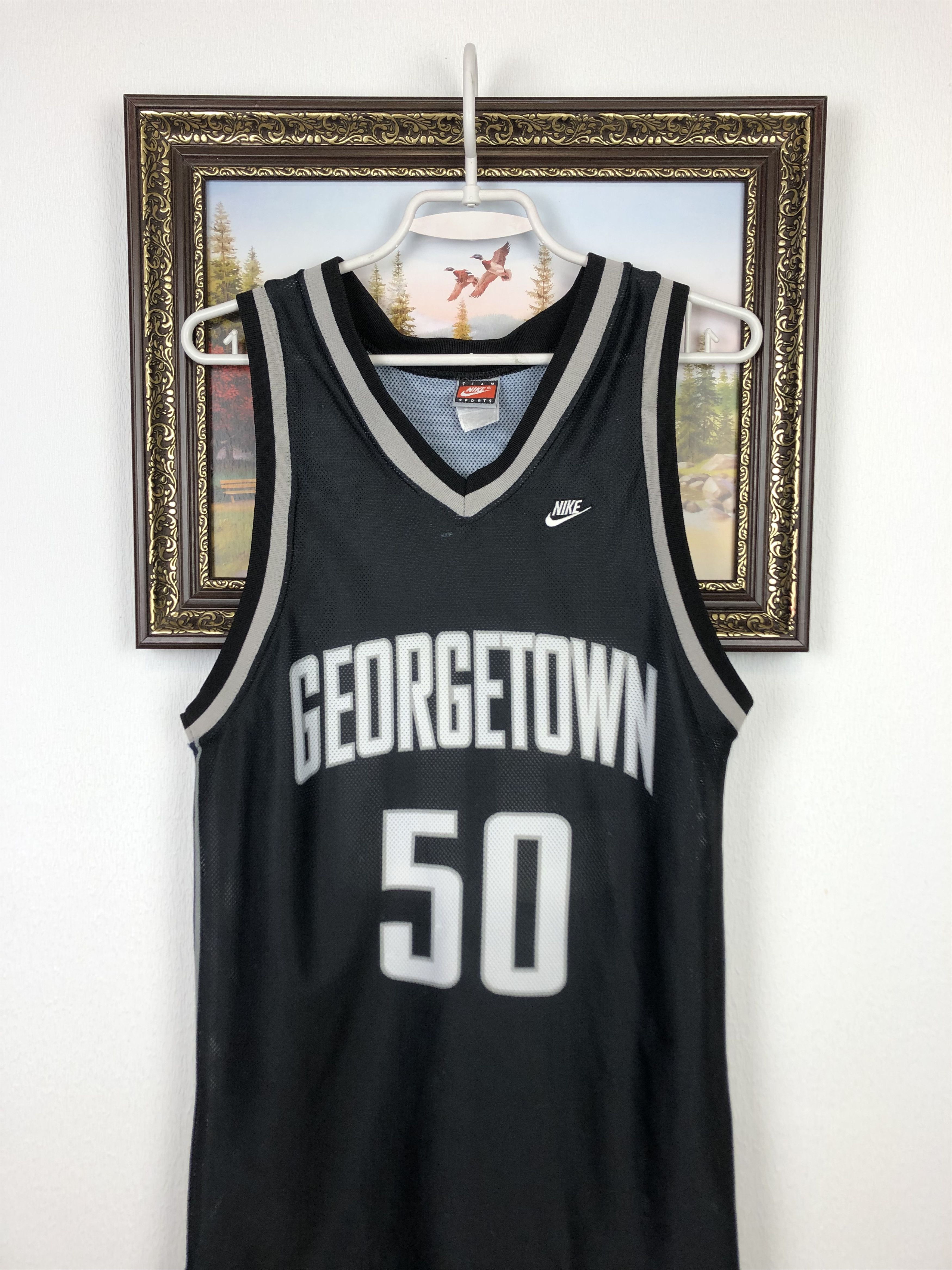 Nike Vintage Georgetown Hoyas Basketball Jersey Othella Harringt Size US S / EU 44-46 / 1 - 2 Thumbnail