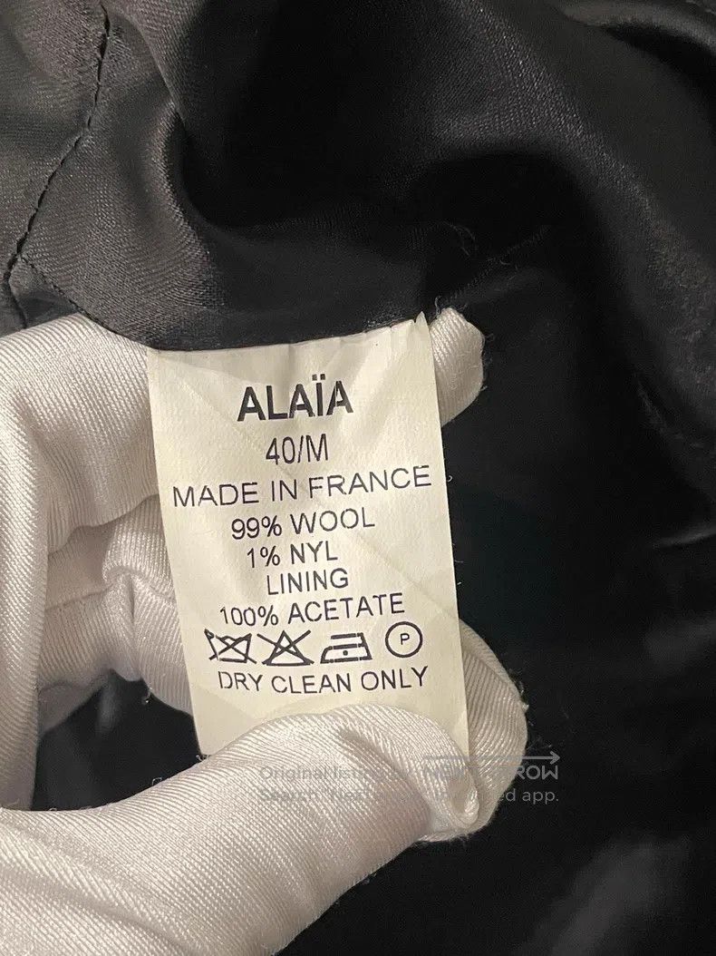 Alaia Alaia Black wool dress Size S / US 4 / IT 40 - 4 Thumbnail