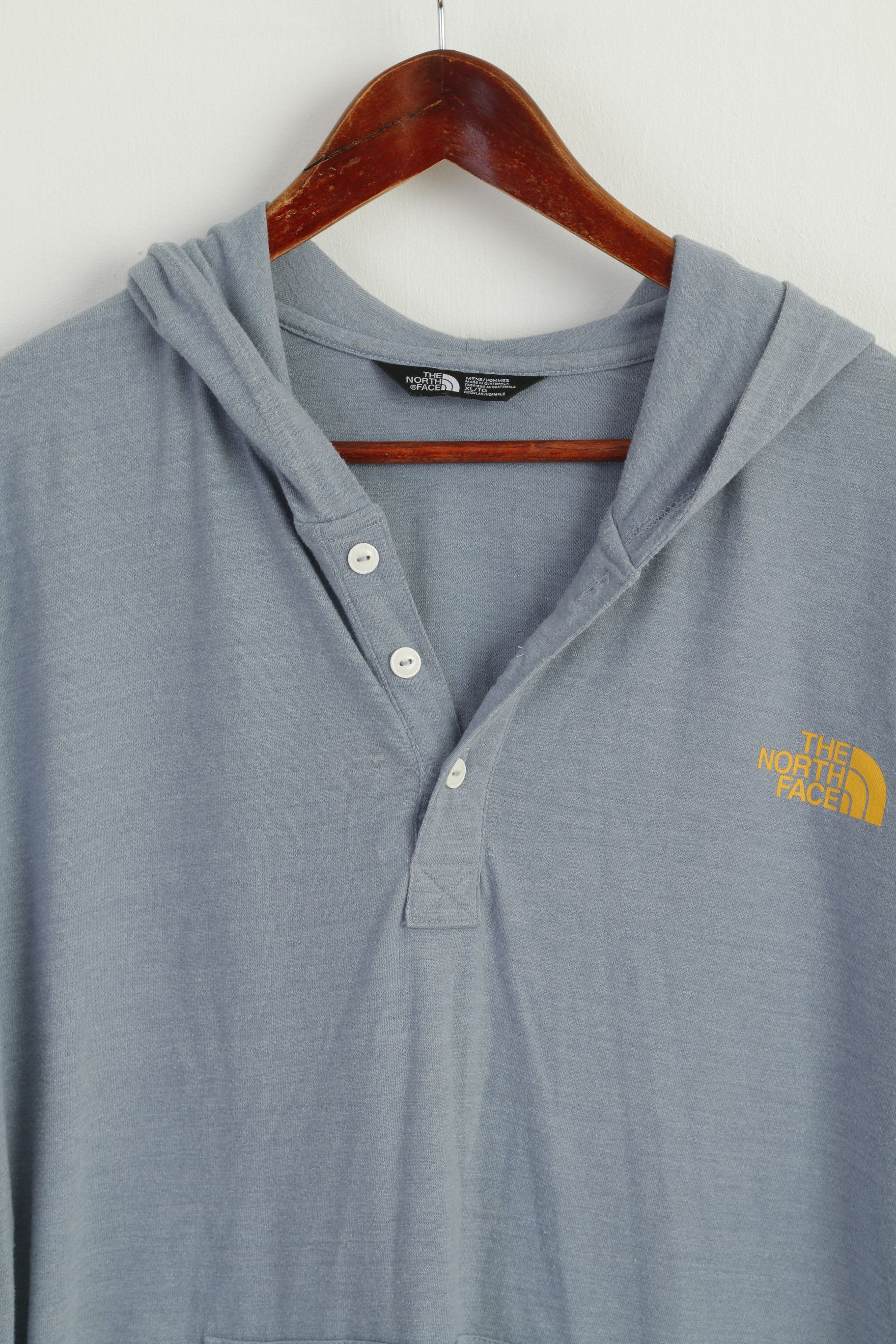 The North Face The North face Men XL Shirt Blue Cotton 8749 Size US XL / EU 56 / 4 - 2 Thumbnail