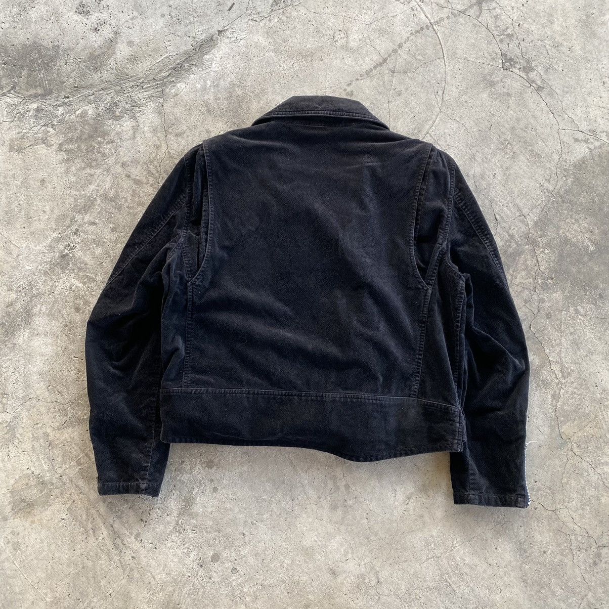 Japanese Brand Japanese Brand Black Velvet Moto Jacket Size US L / EU 52-54 / 3 - 2 Thumbnail