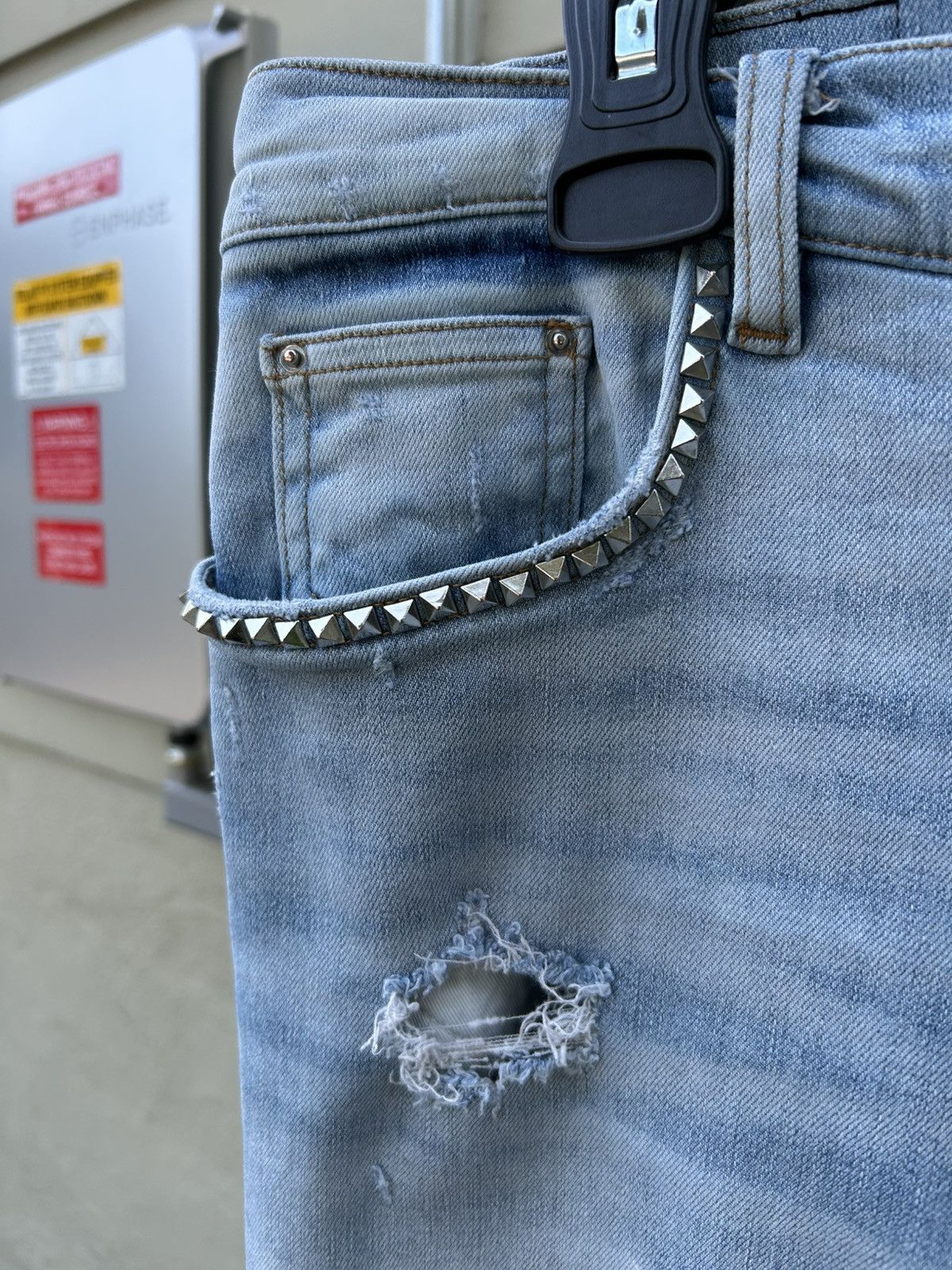 Amiri Amiri art patch jeans Size US 38 / EU 54 - 6 Thumbnail