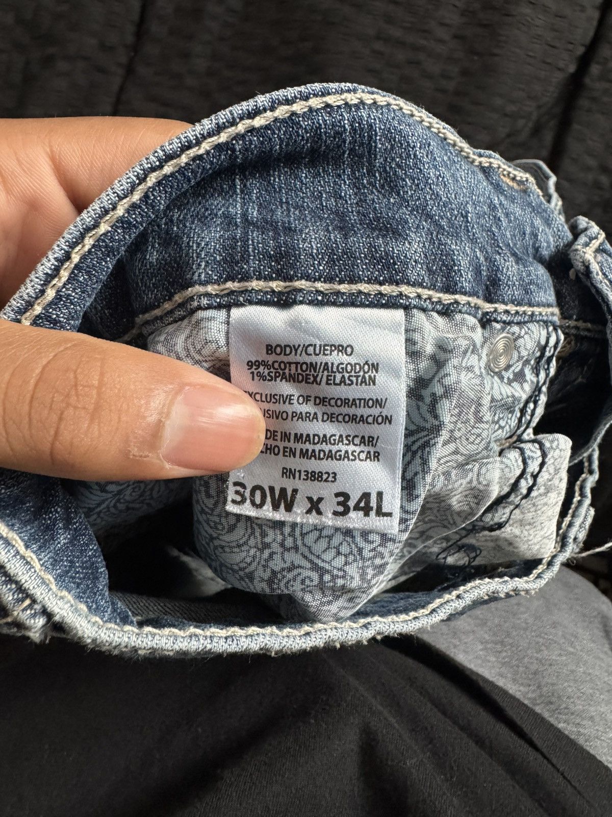 Cody James Cody james western work wear jeans Size US 34 / EU 50 - 7 Thumbnail