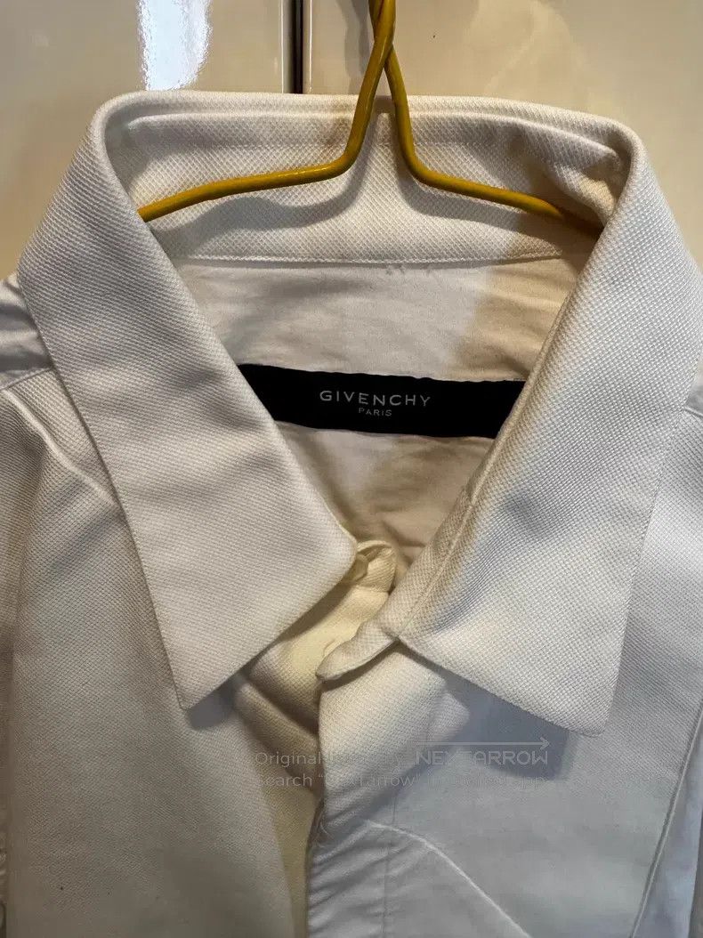 Givenchy Givenchy White Long Sleeve Shirt Size XS / US 0-2 / IT 36-38 - 2 Thumbnail