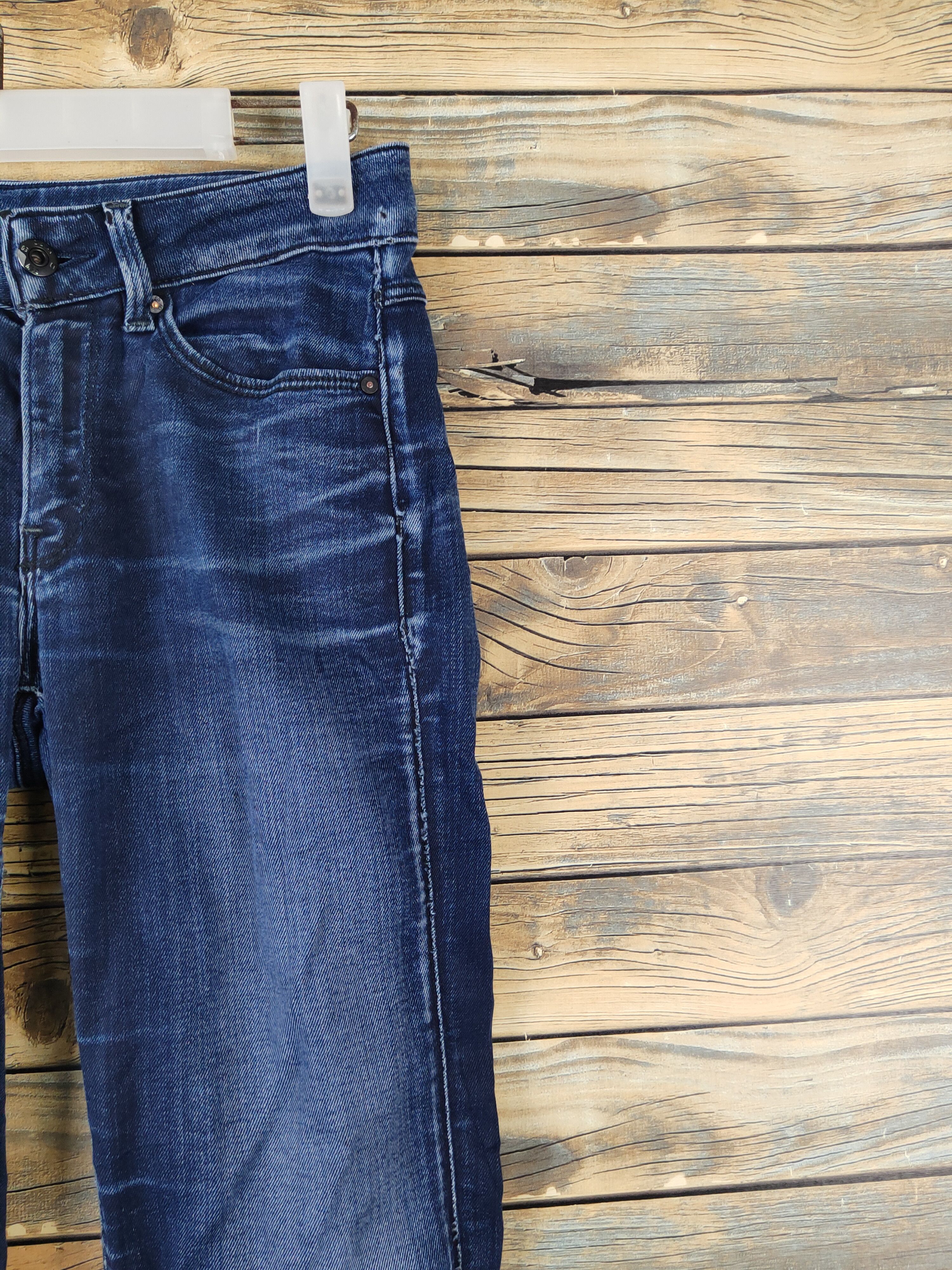 G-Star G Star Raw Dark Blue Distressed Ripped denim Jeans #W1911 Size US 28 / EU 44 - 5 Thumbnail