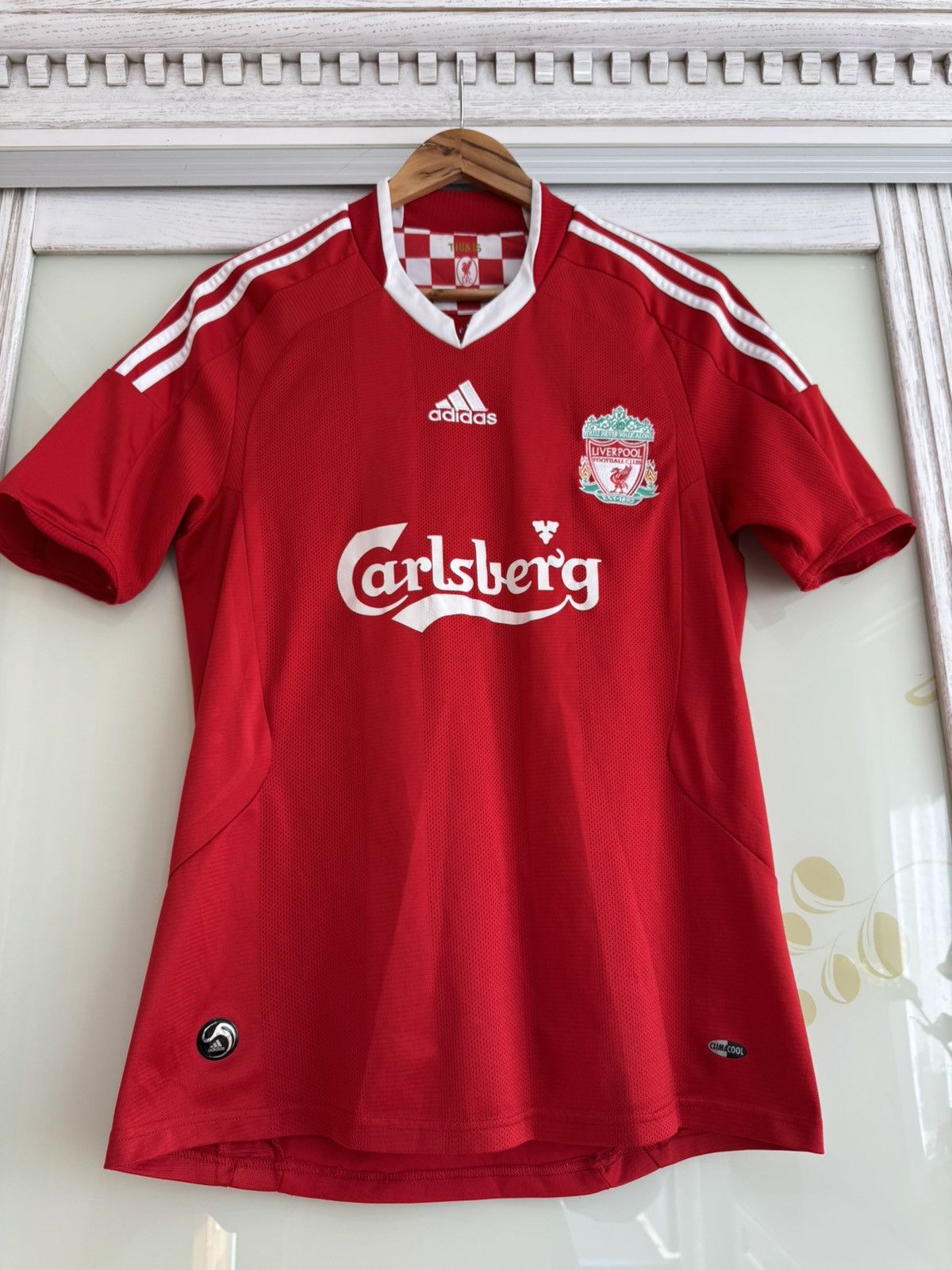 Vintage Liverpool 2008-2009 Home Soccer Jersey Football Kit