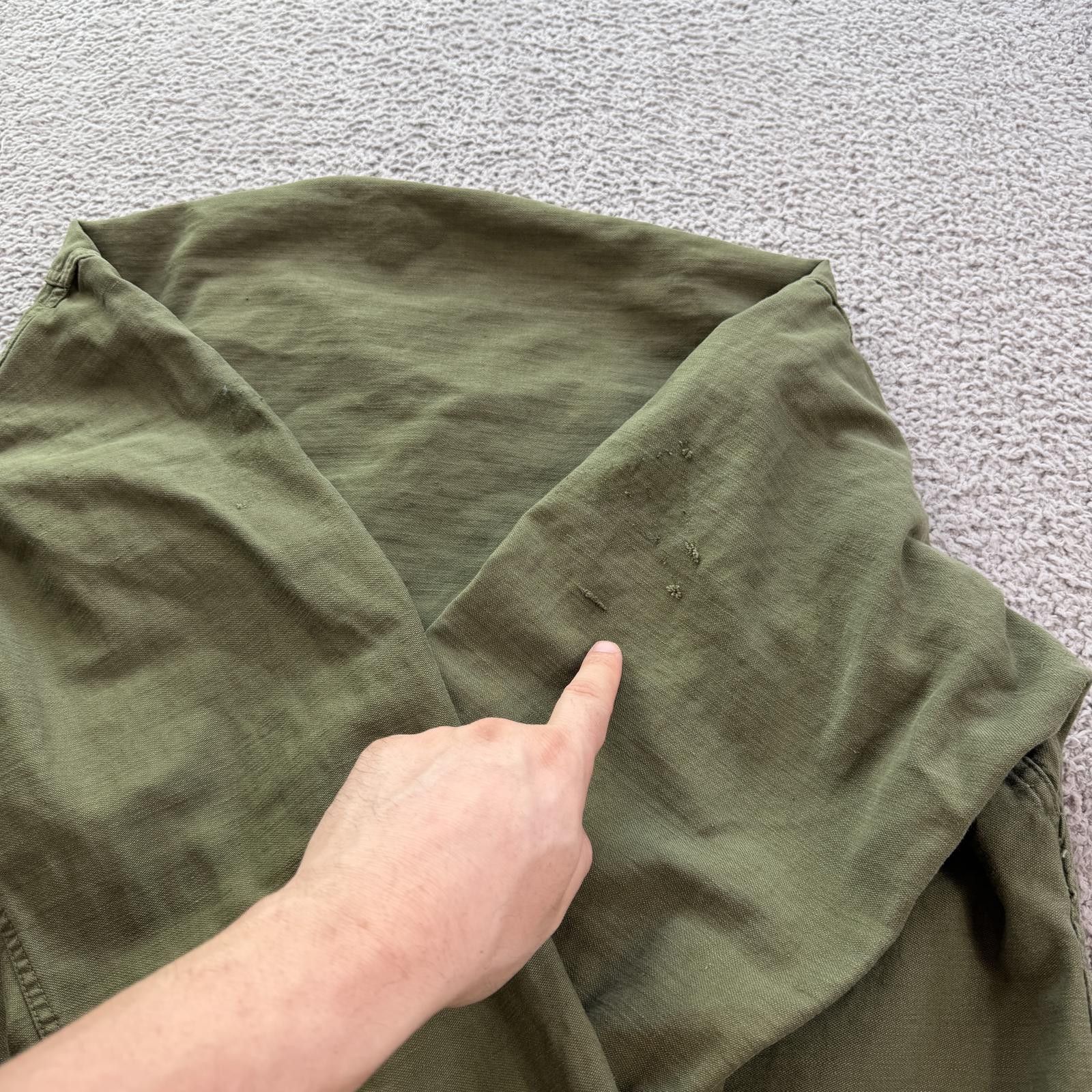 Other Vintage 1960s US Army OG-107 Shirt Vietnam Military Jacket Size US L / EU 52-54 / 3 - 8 Thumbnail