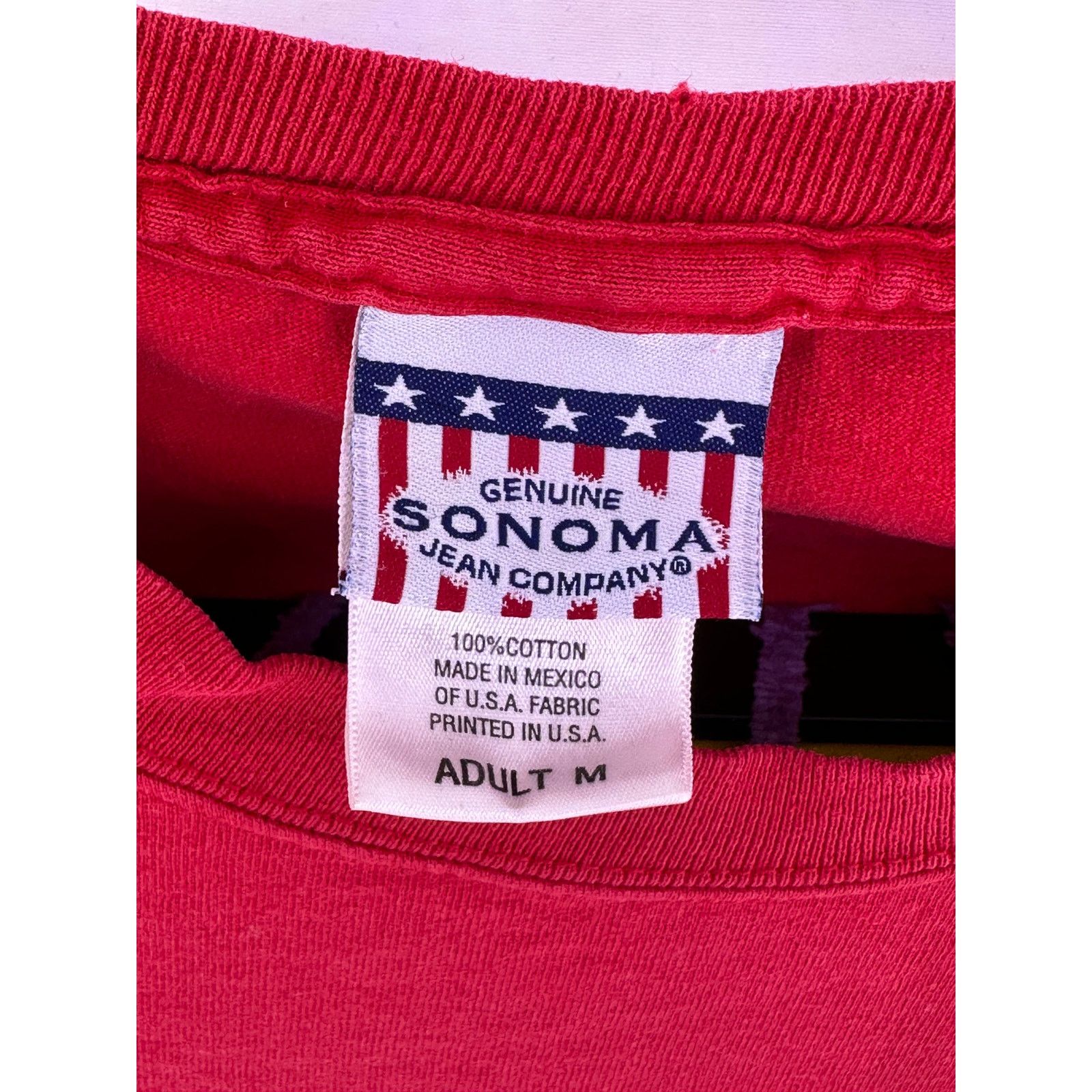 & Other Stories Vintage 2003 Size Medium Red Tee Flowers USA Sonoma Size US M / EU 48-50 / 2 - 5 Thumbnail