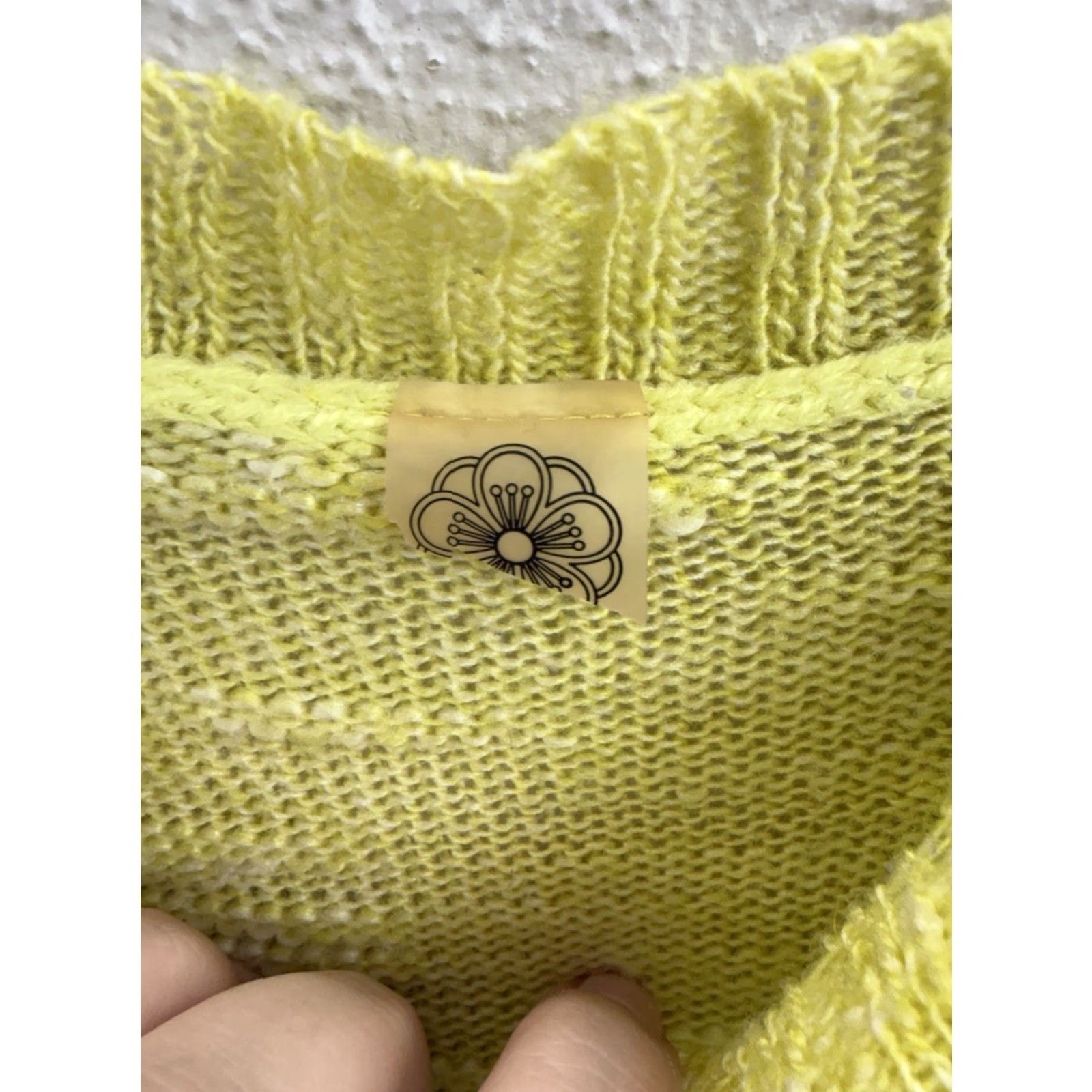 Vintage Lola By AFG Womens Sweater Size S Green Long Sleeve Open Knit Boat Neck Size S / US 4 / IT 40 - 3 Thumbnail