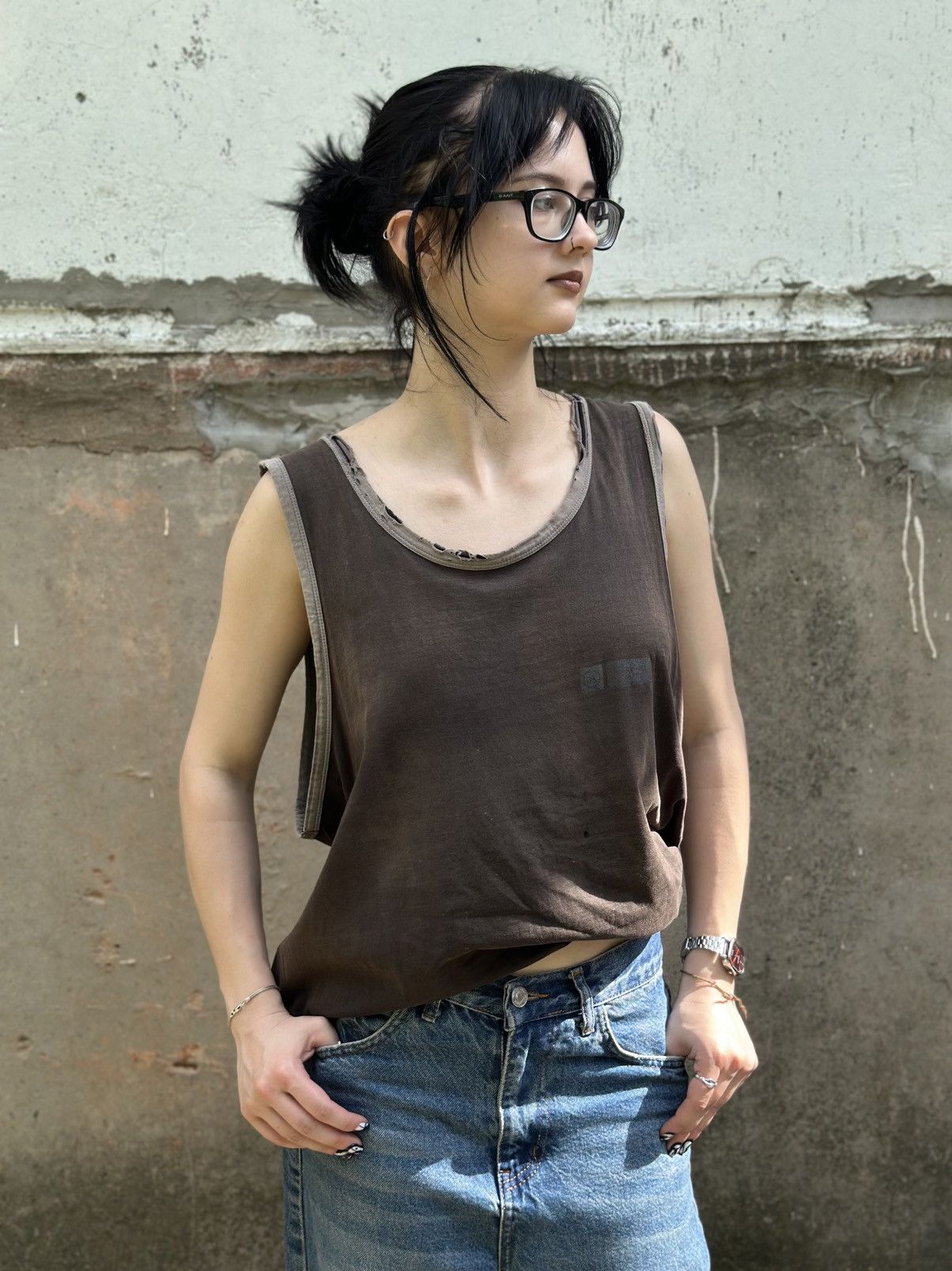 I Love Ugly VTG Ugly Fashion Style Tank Top Sleeveless Size XXL Sun Fade Size US XXL / EU 58 / 5 - 1 Thumbnail