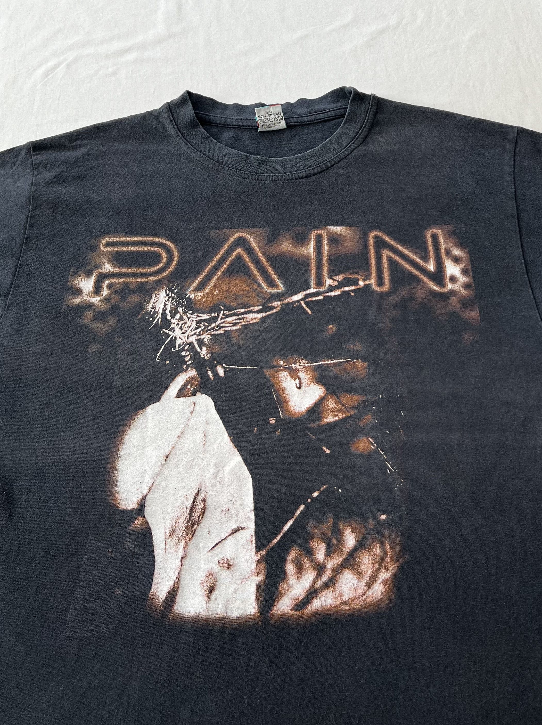 Band Tees Vintage 90s Pain 21st Century Hypocrisy Peter Tagtgren Size US XL / EU 56 / 4 - 3 Thumbnail