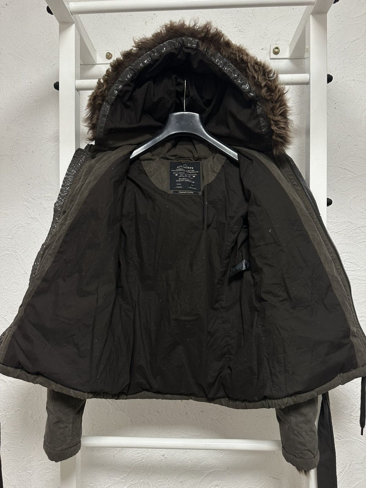 Allsaints × Hysteric Glamour AllSaints Puffer Jacket M Size Avant Garde Vintage Size M / US 6-8 / IT 42-44 - 7 Thumbnail