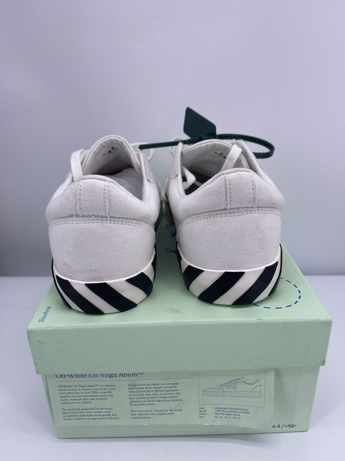 Off-White Off white canvas sneakers Size US 11 / EU 44 - 4 Thumbnail
