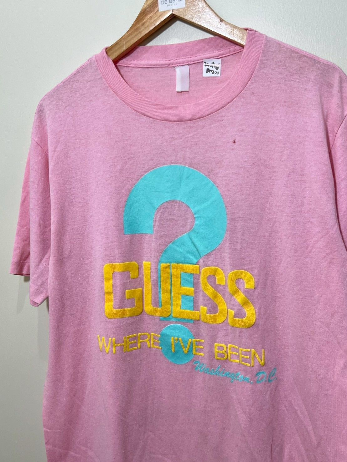 Guess × Vintage Vintage 90's Guess shirt bnz01 Size US M / EU 48-50 / 2 - 1 Thumbnail