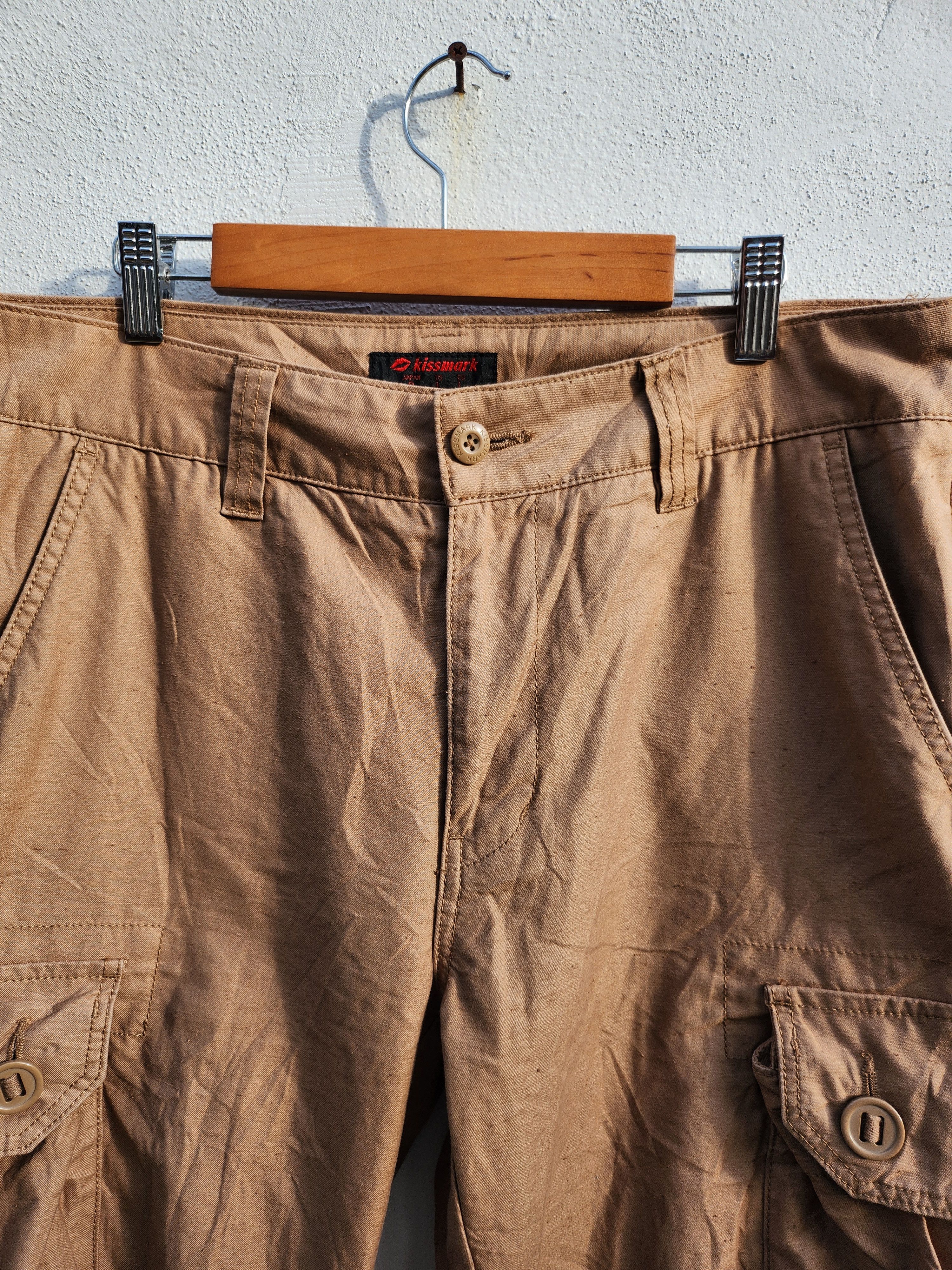 Japanese Brand 💥Japanese Kissmark Tactical 97 Combat Style Pants Workwear Size US 34 / EU 50 - 7 Thumbnail