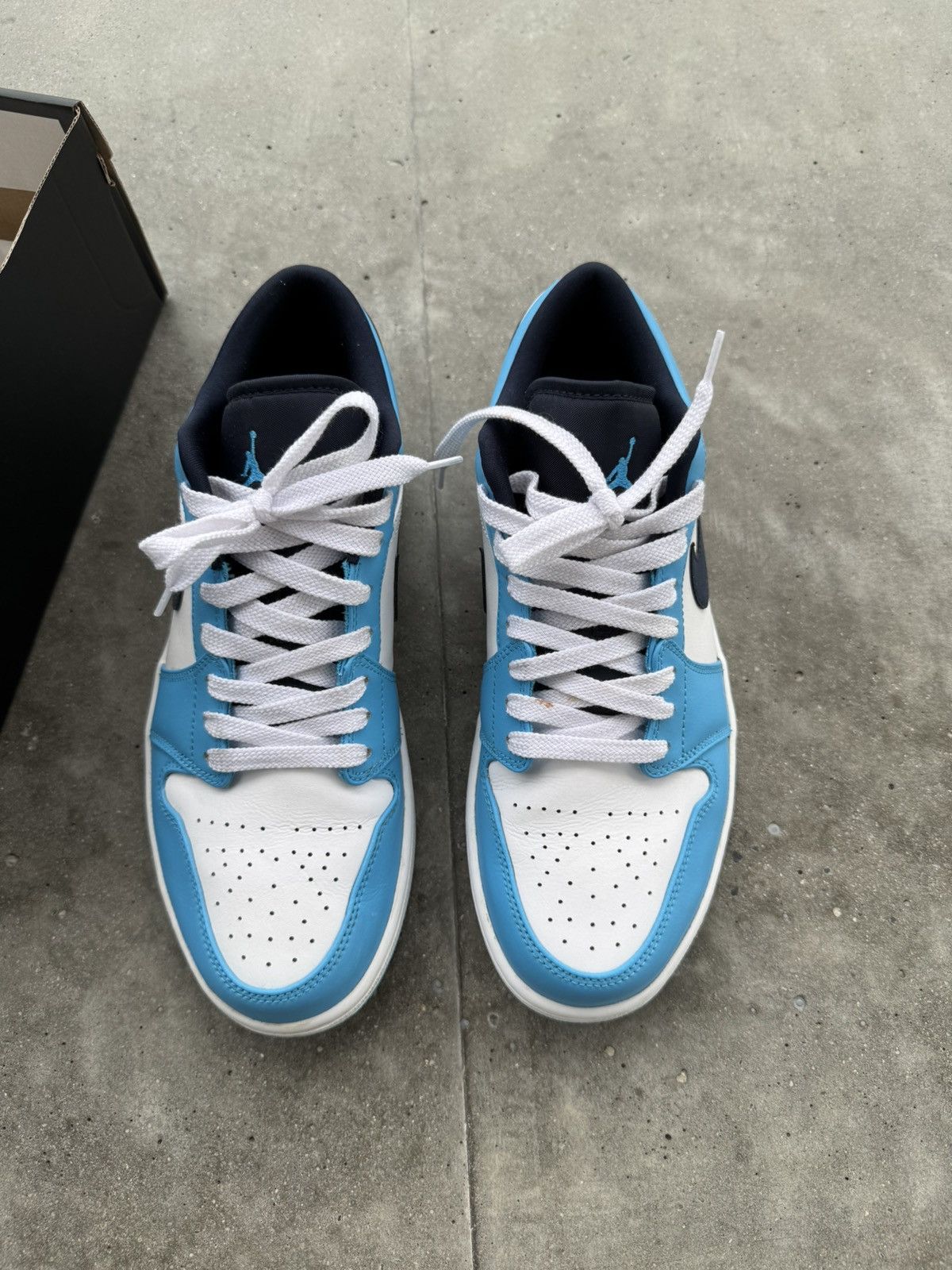 Jordan Brand × Nike Jordan 1 Low University Blue rare Size US 10 / EU 43 - 3 Thumbnail