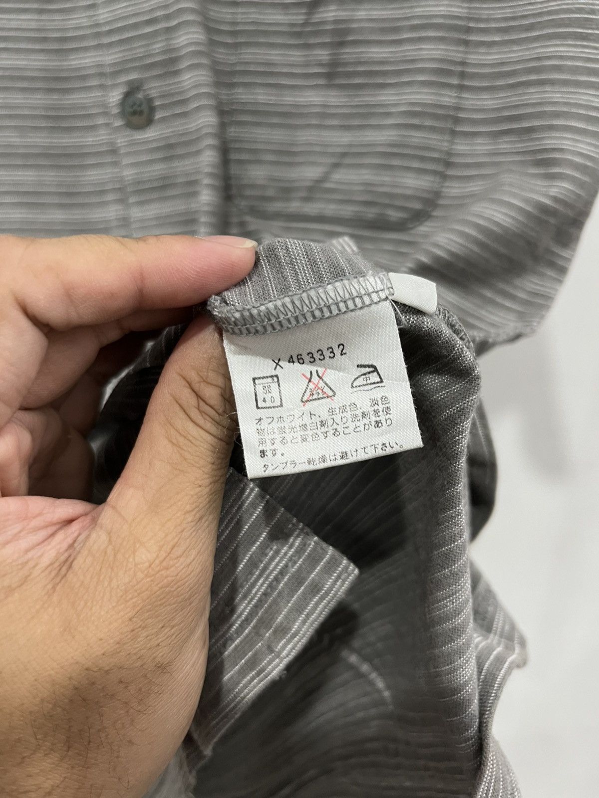Yohji Yamamoto Yohji yamamoto archive shirt Size US S / EU 44-46 / 1 - 4 Thumbnail