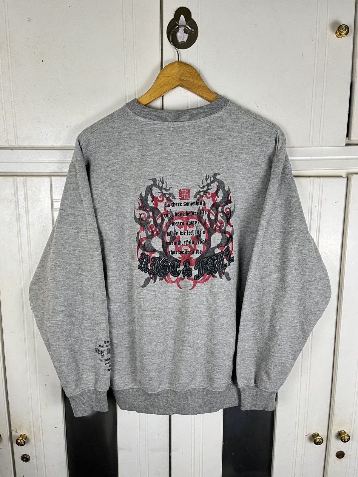 Japanese Brand Vintage Rise&Fall Sweatshirt Size US M / EU 48-50 / 2 - 1 Thumbnail