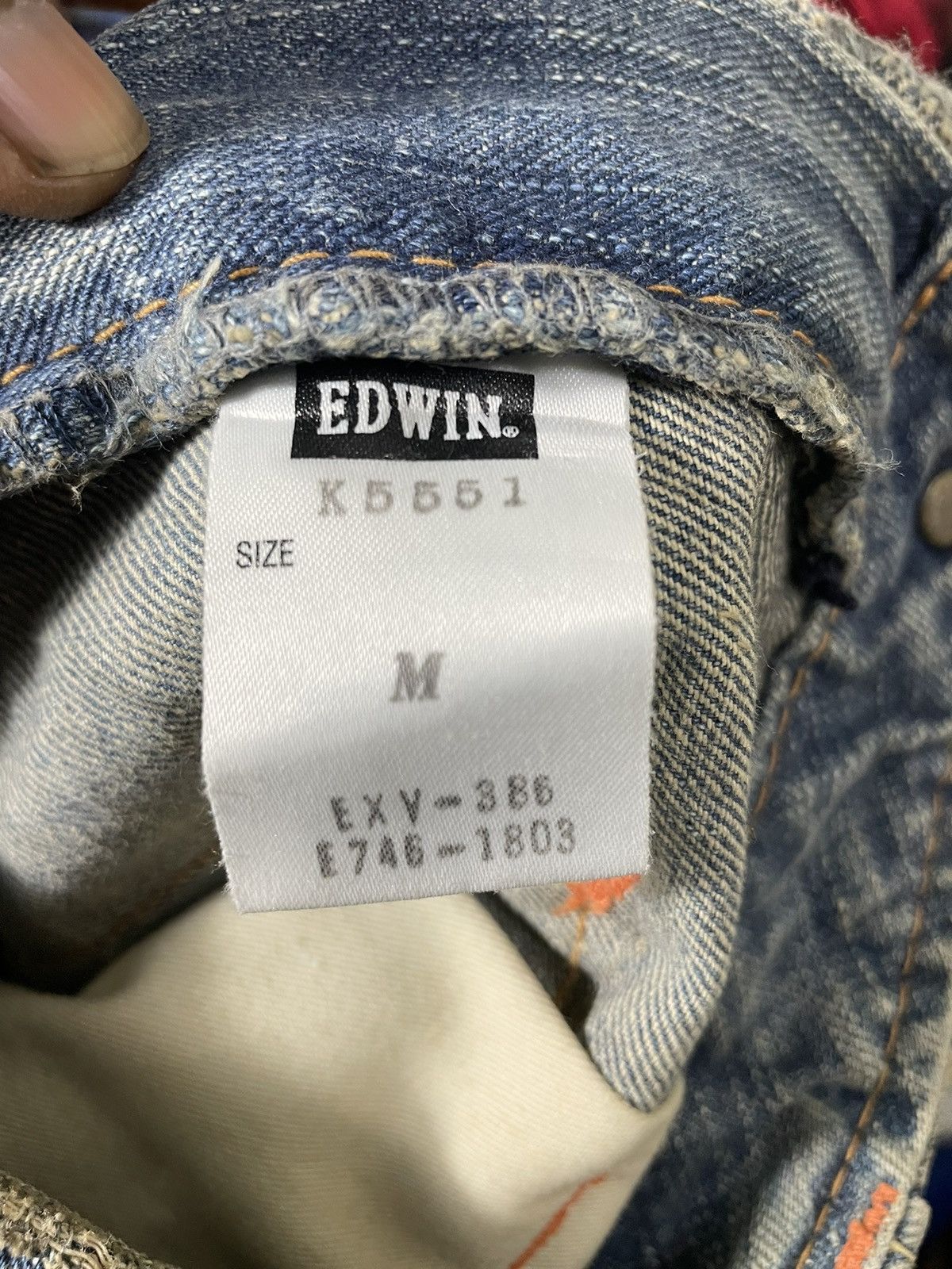 Edwin Vintage Edwin Flaire Cut Jeans Size US 32 / EU 48 - 6 Thumbnail
