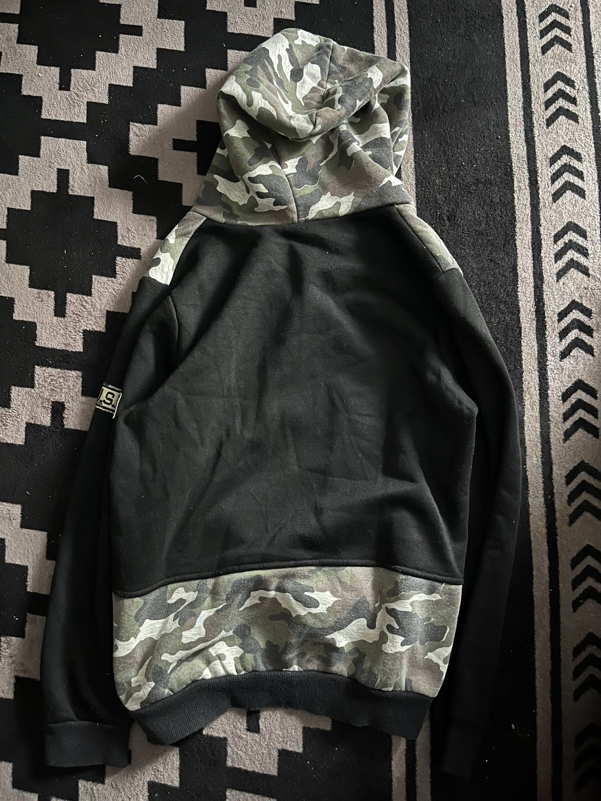 Le Grande Bleu (L.G.B.) Japanese unknwn camo army hoodie y2k Size US S / EU 44-46 / 1 - 2 Thumbnail
