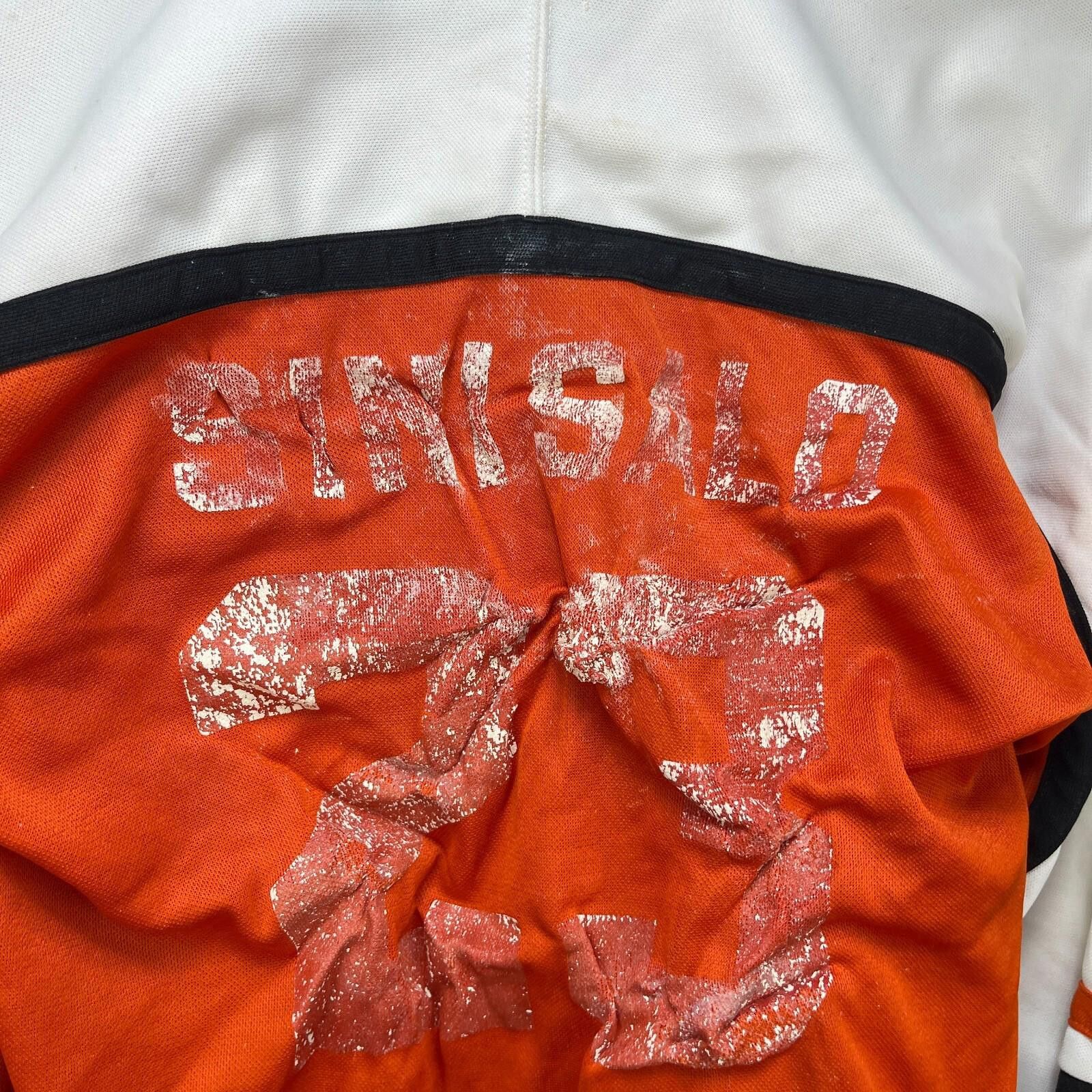 Ccm Vintage 90s Philadelphia Flyers CCM NHL Hockey Jersey Small Size ONE SIZE - 11 Thumbnail