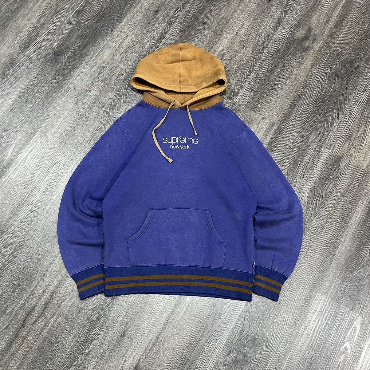 Supreme Supreme AW15 New York Hoodie Puple Brown Size US S / EU 44-46 / 1 - 1 Thumbnail